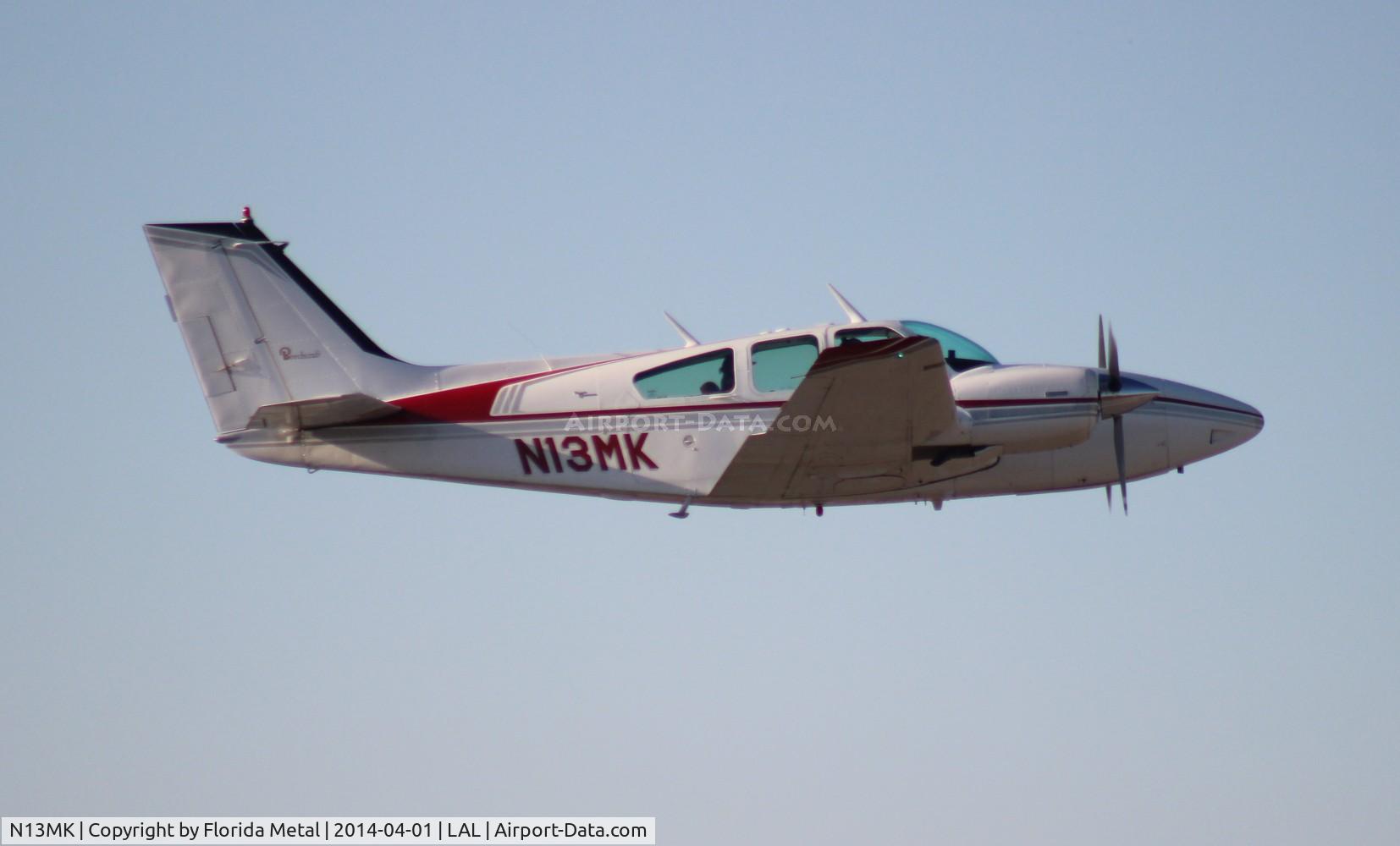 N13MK, 1968 Beech D55 Baron C/N TE-515, Beech 55