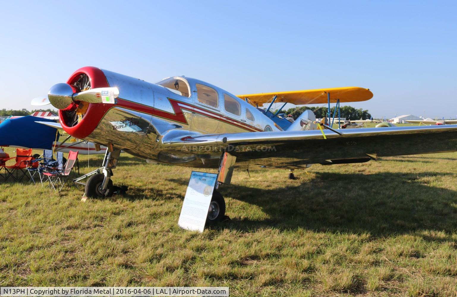 N13PH, 1938 Spartan 7W Executive C/N 13, Spartan 7W