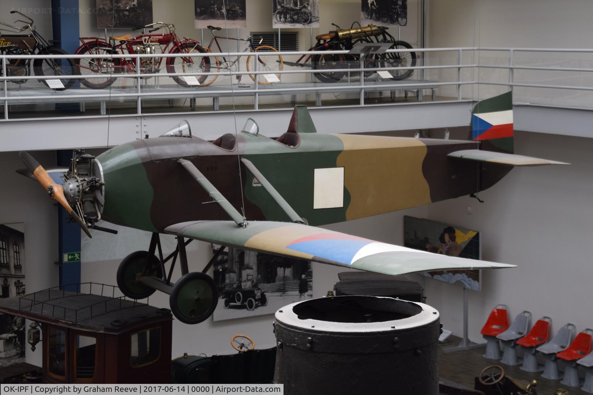 OK-IPF, Avia BH-9 C/N 9, On display at the 