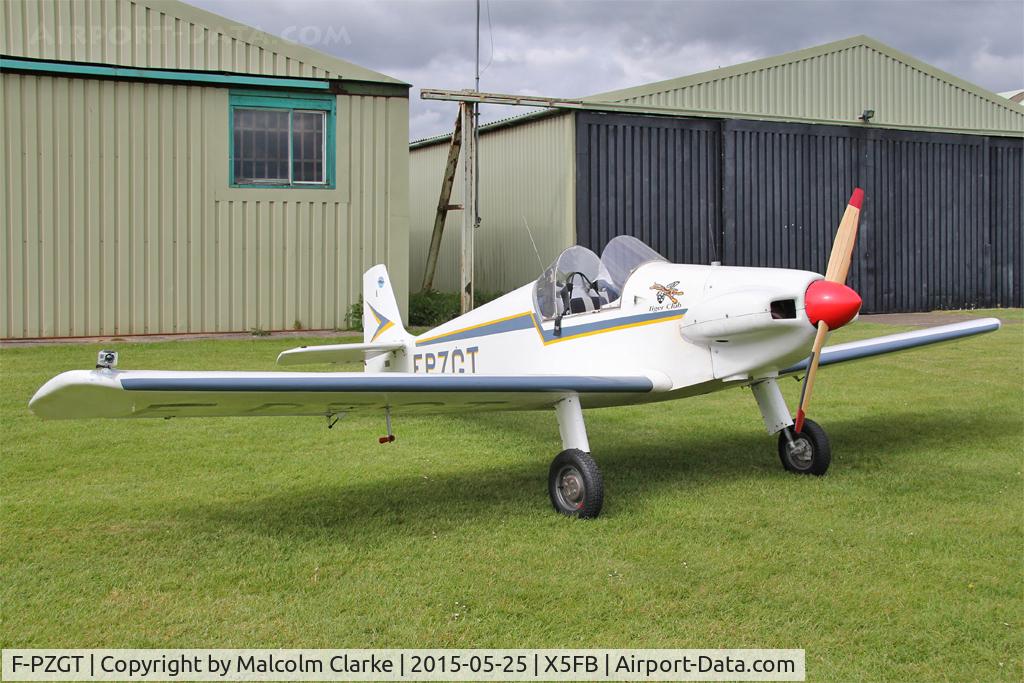F-PZGT, Giraudet DG.01 Loriot C/N 01, Giraudet DG.01 Loriot at Fishburn Airfield UK. May 25th 2015.