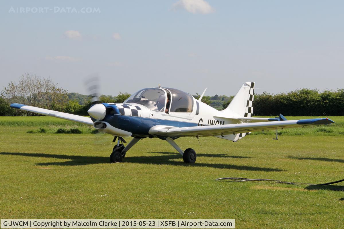 G-JWCM, 1980 Scottish Aviation Bulldog Series 120 Model 1210 C/N BH120/408, Scottish Aviation Bulldog Series 120 Model 1210 at Fishburn Airfield UK. May 23rd 2015.