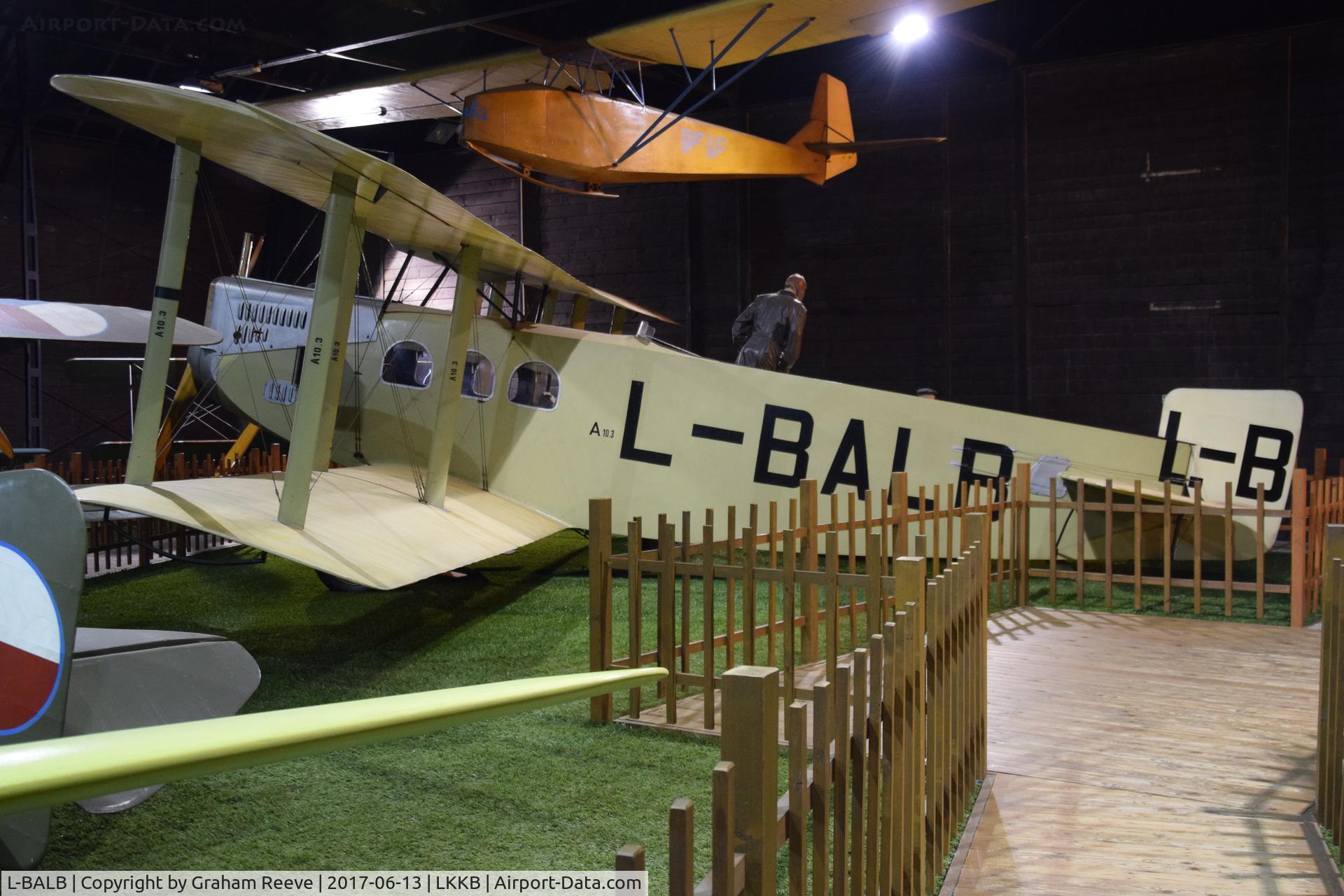 L-BALB, 1922 Aero A-10 C/N 3, On display at 