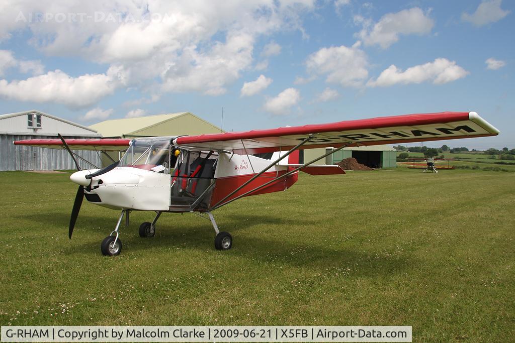 G-RHAM, 2006 Skyranger 582(1) C/N BMAA/HB/482, Skyranger 582(1) at Fishburn Airfield UK. June 21st 2009.