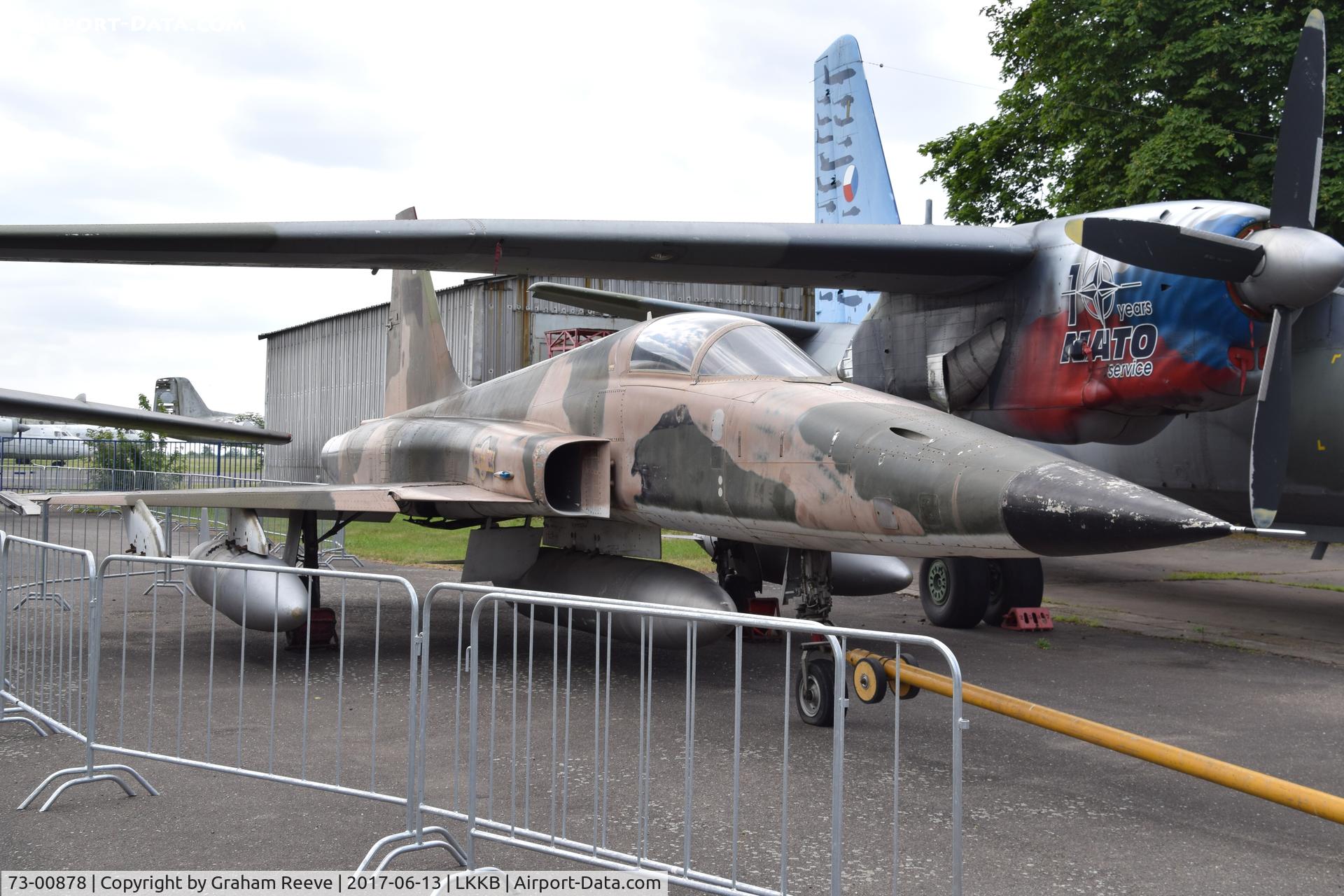 73-00878, 1975 Northrop F-5 Freedom Fighter C/N R-1059, On display at 