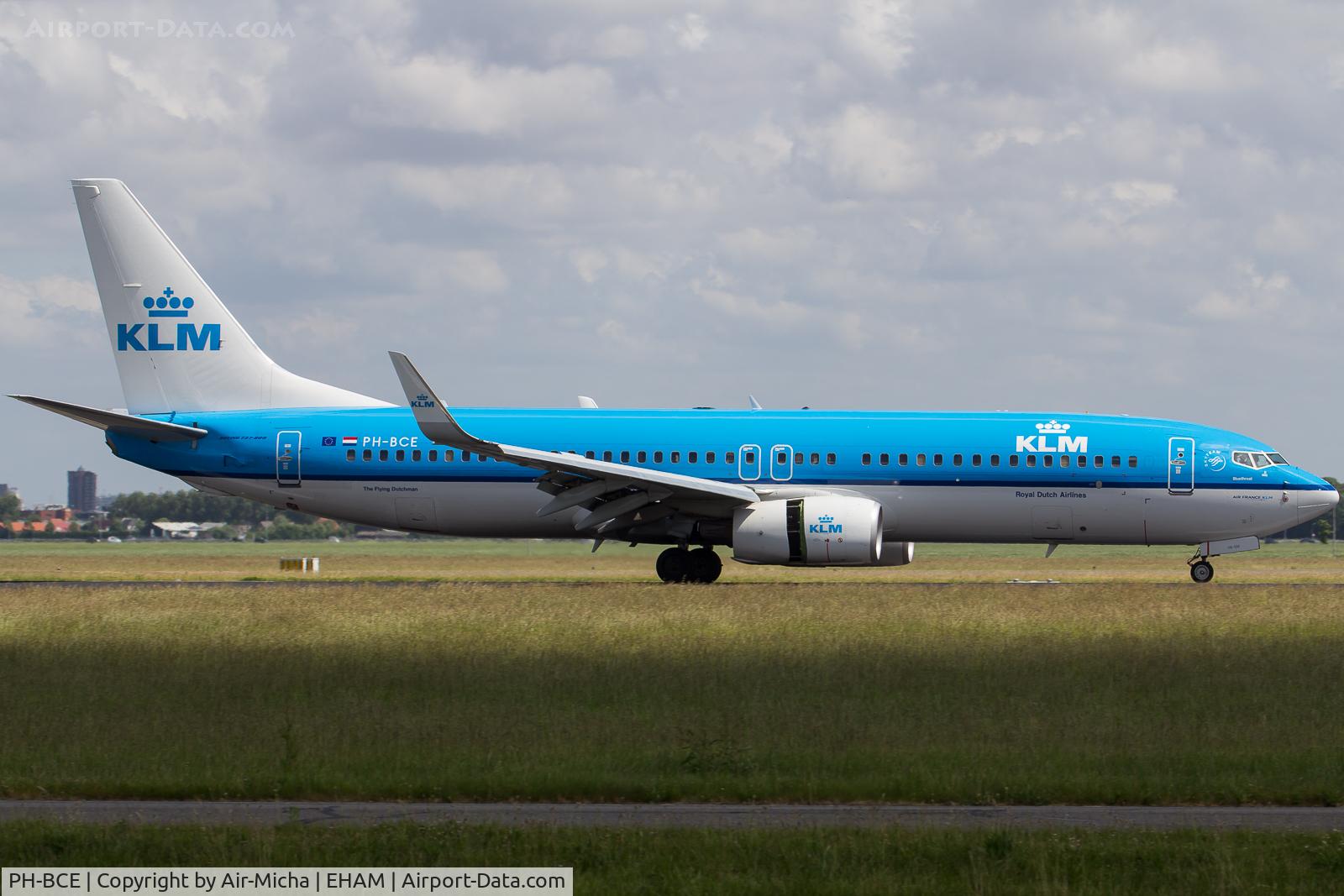 PH-BCE, 2014 Boeing 737-8K2 C/N 42151, KLM Royal Dutch Airlines