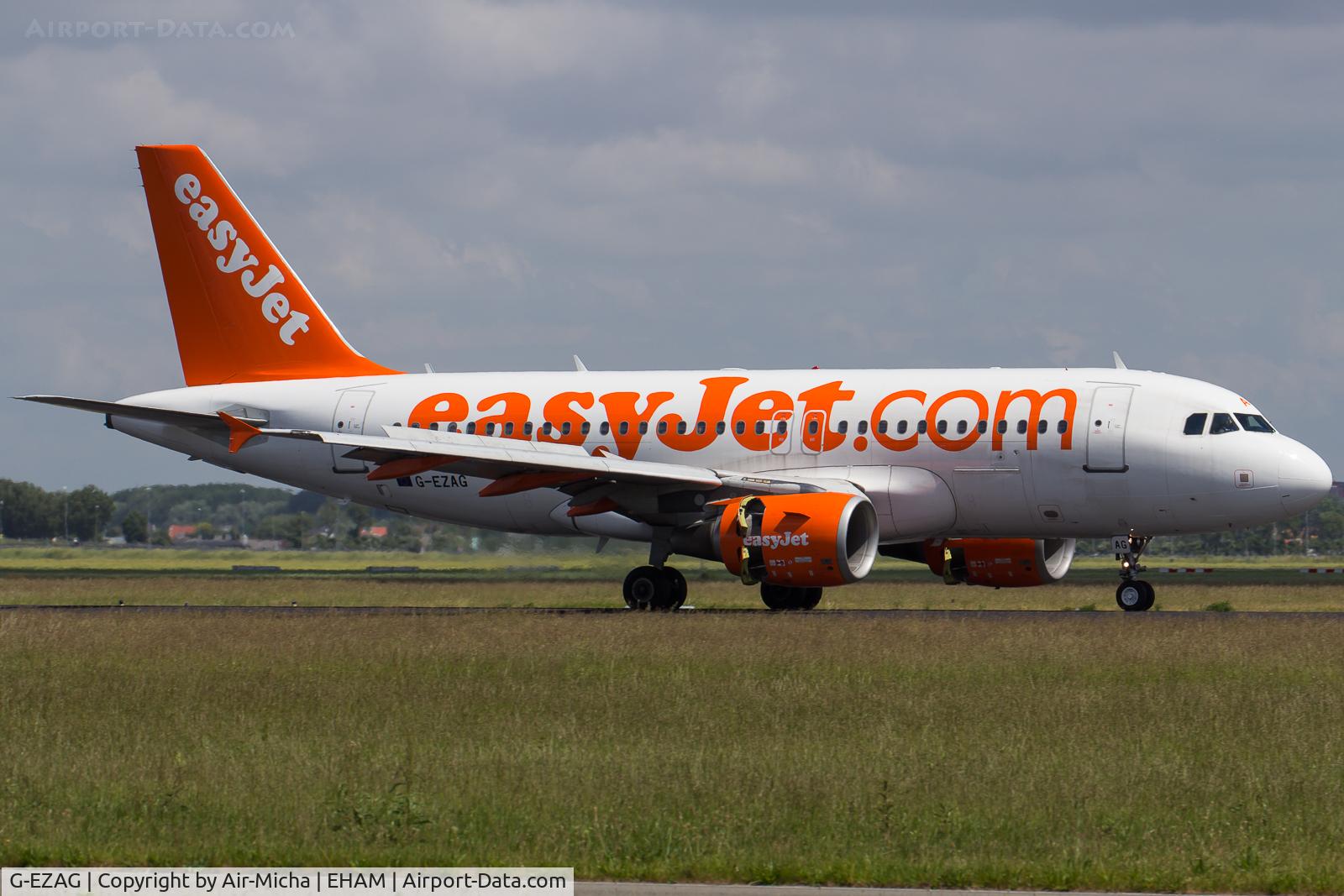 G-EZAG, 2006 Airbus A319-111 C/N 2727, EasyJet