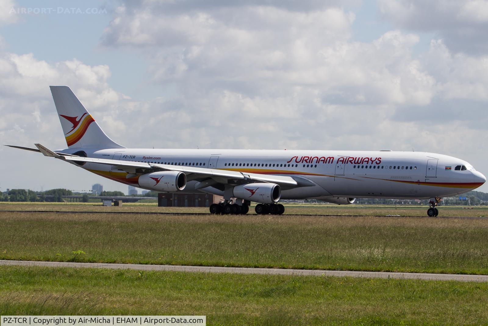 PZ-TCR, 1998 Airbus A340-313 C/N 242, Surinam Airways
