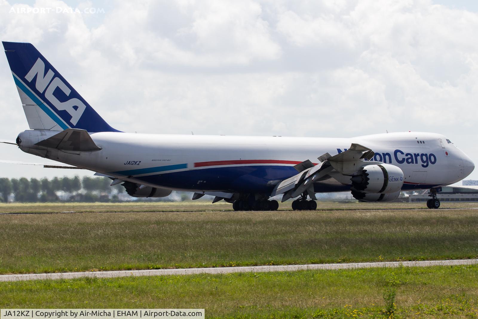 JA12KZ, 2012 Boeing 747-8KZF C/N 36137, Nippon Cargo Airlines