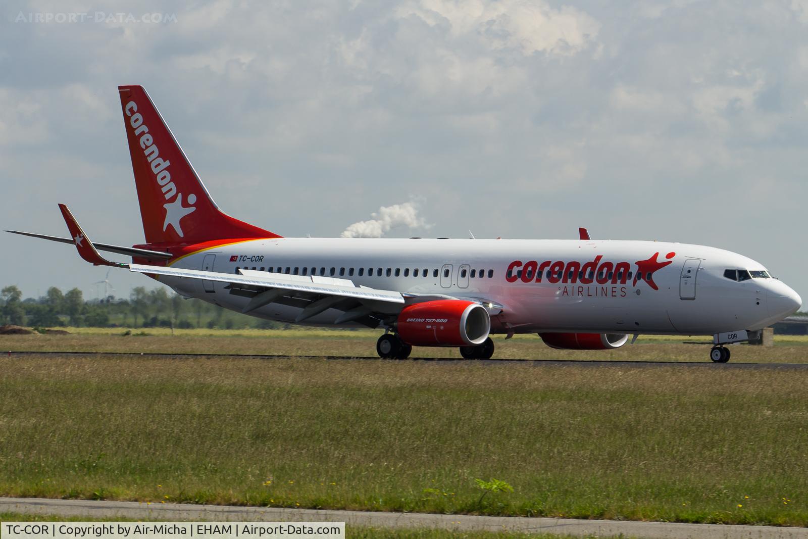 TC-COR, 2017 Boeing 737-800 C/N 42058, Corendon Airlines