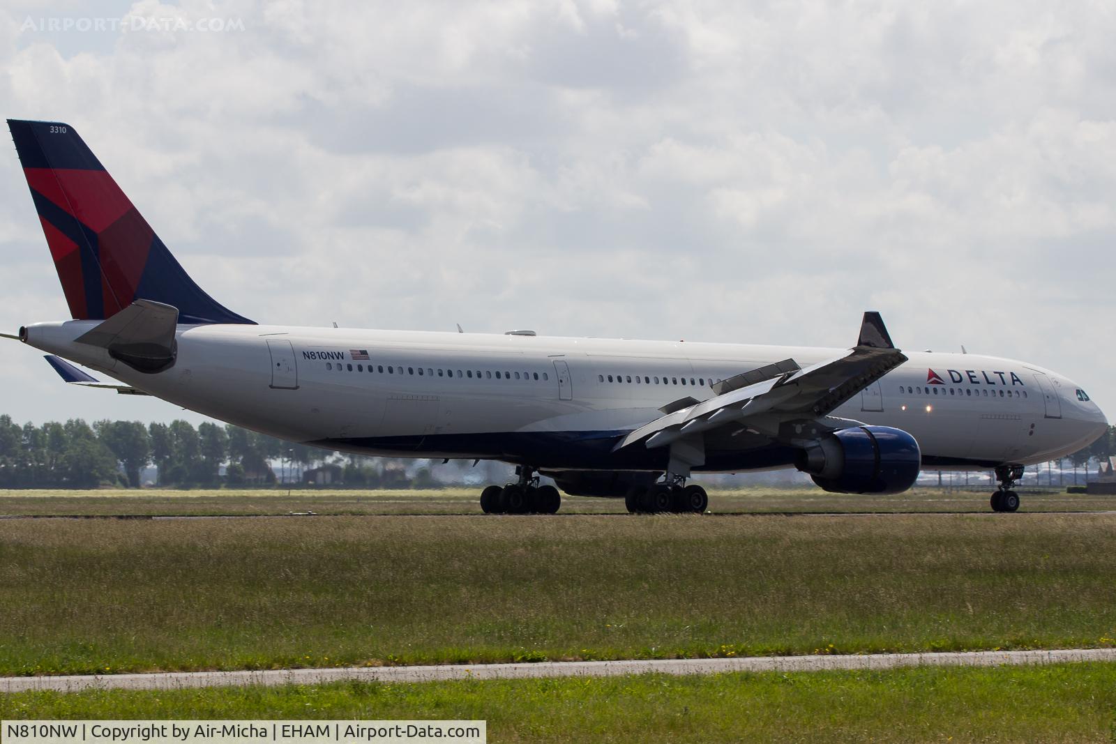 N810NW, 2005 Airbus A330-323 C/N 0674, Delta Air Lines