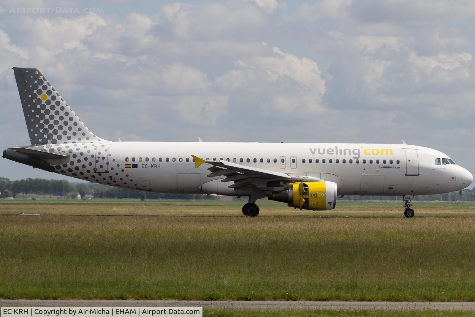 EC-KRH, 2008 Airbus A320-214 C/N 3529, Vueling Airlines