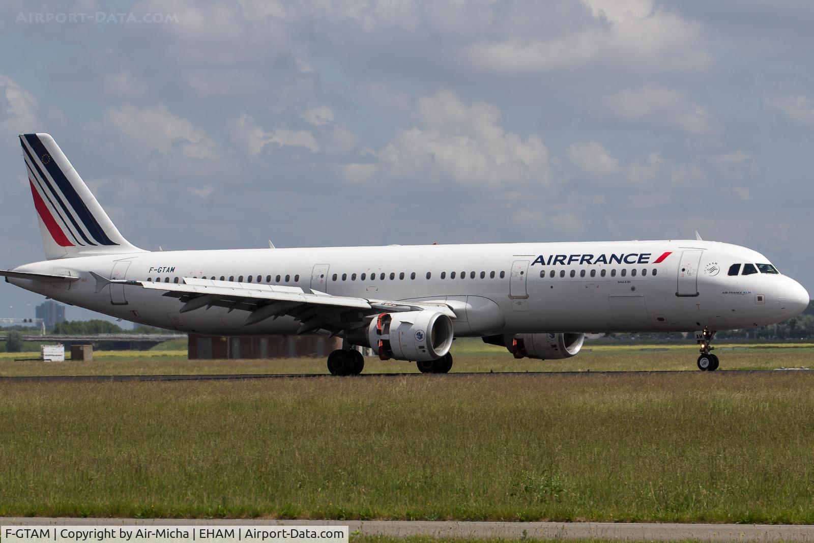 F-GTAM, 2002 Airbus A321-211 C/N 1859, Air France