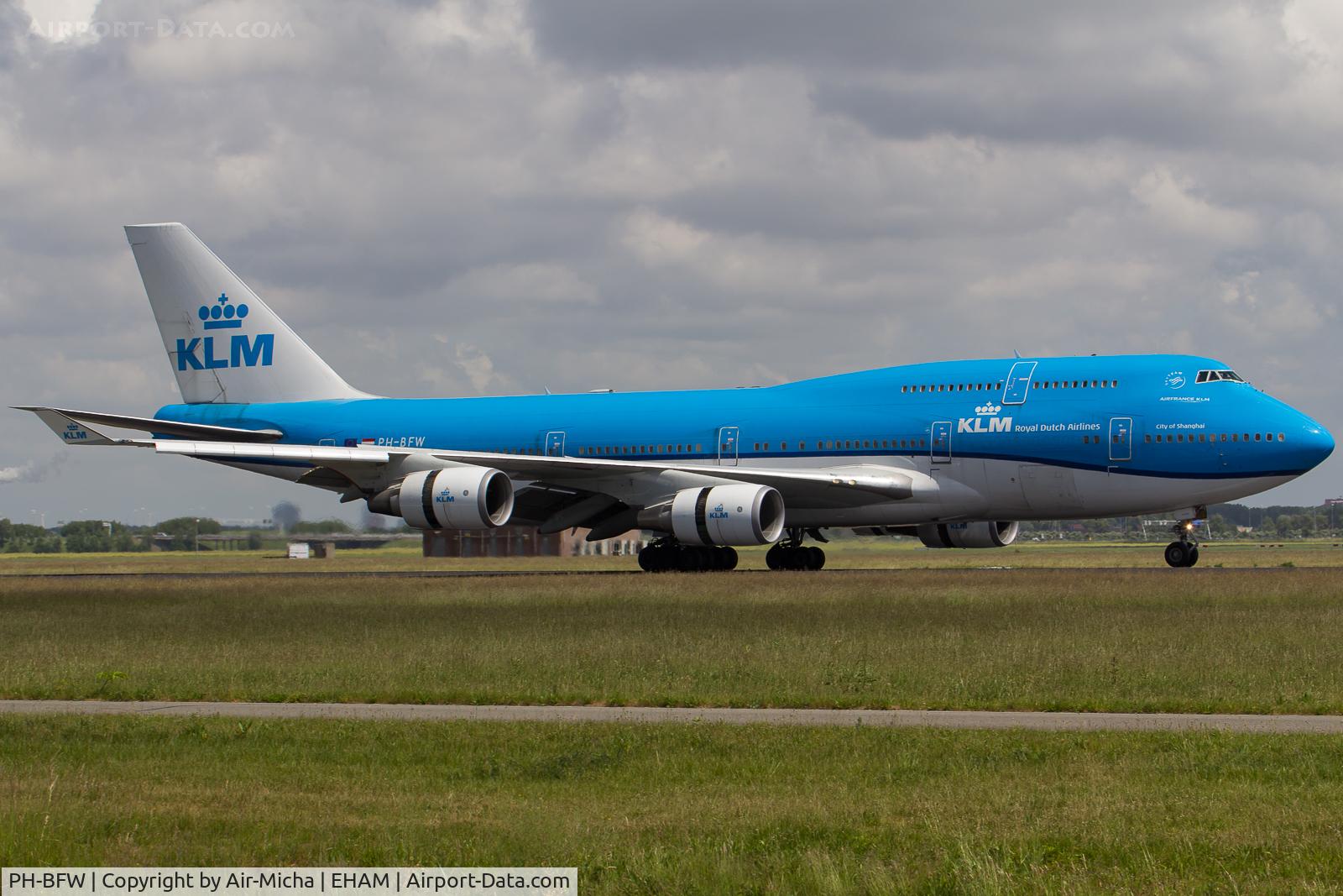 PH-BFW, 2000 Boeing 747-406BC C/N 30454, KLM Royal Dutch Airlines