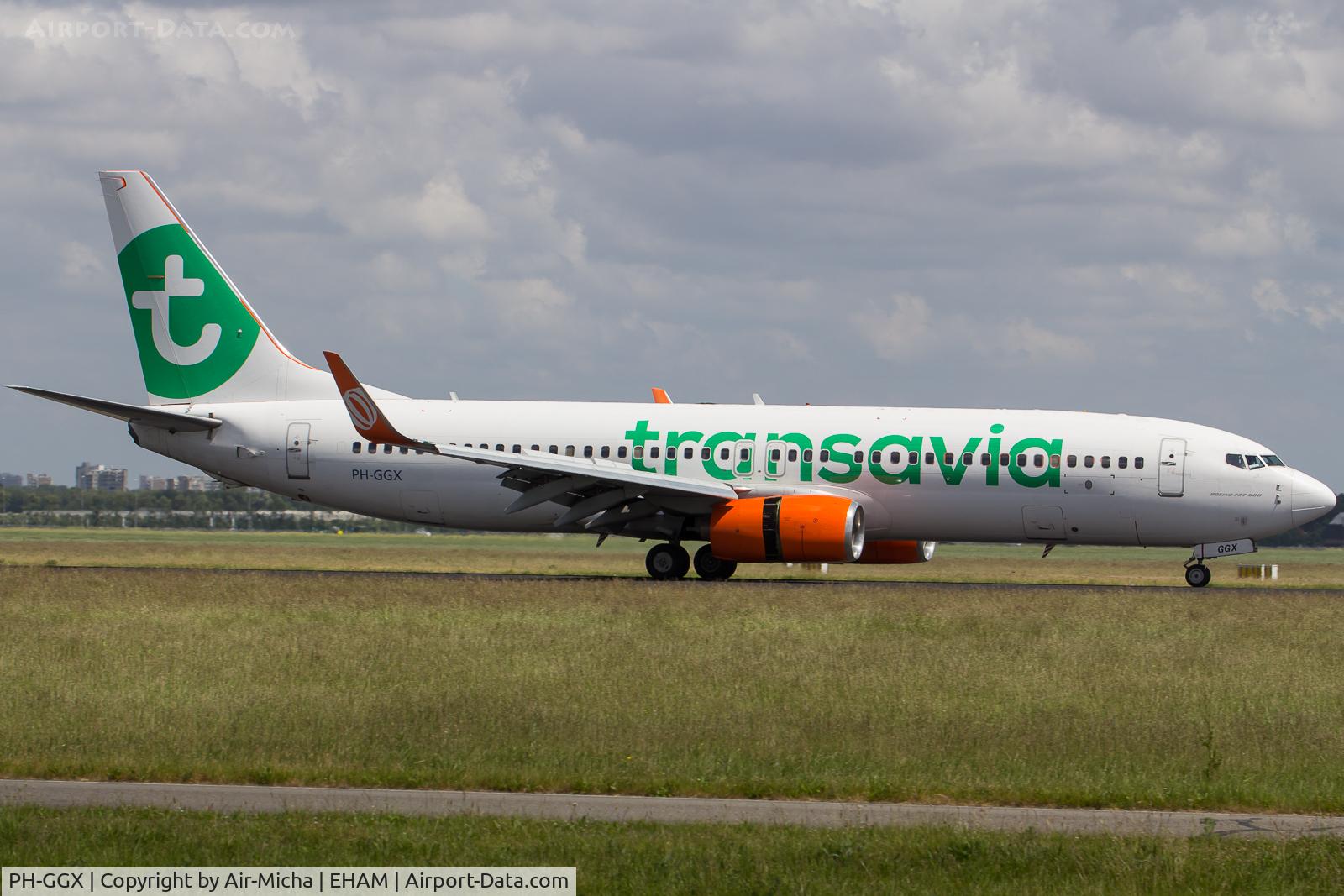 PH-GGX, 2010 Boeing 737-8EH C/N 36596, Transavia Airlines