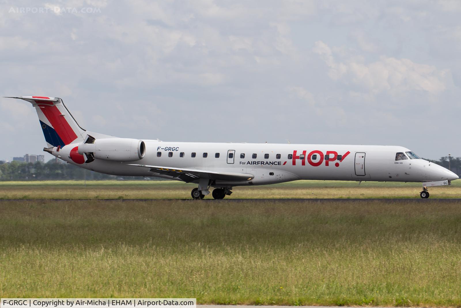 F-GRGC, 1997 Embraer EMB-145EU (ERJ-145EU) C/N 145012, HOP !