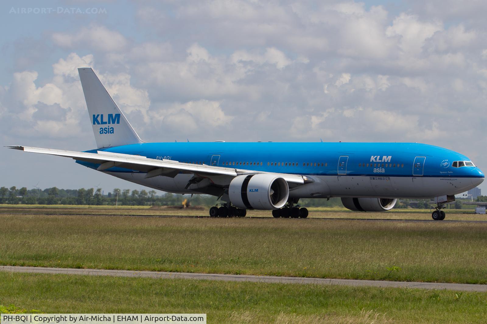 PH-BQI, 2004 Boeing 777-206/ER C/N 33714, KLM Royal Dutch Airlines