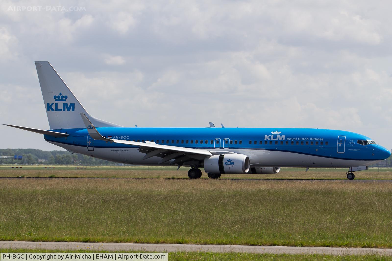 PH-BGC, 2008 Boeing 737-8K2 C/N 30361, KLM Royal Dutch Airlines