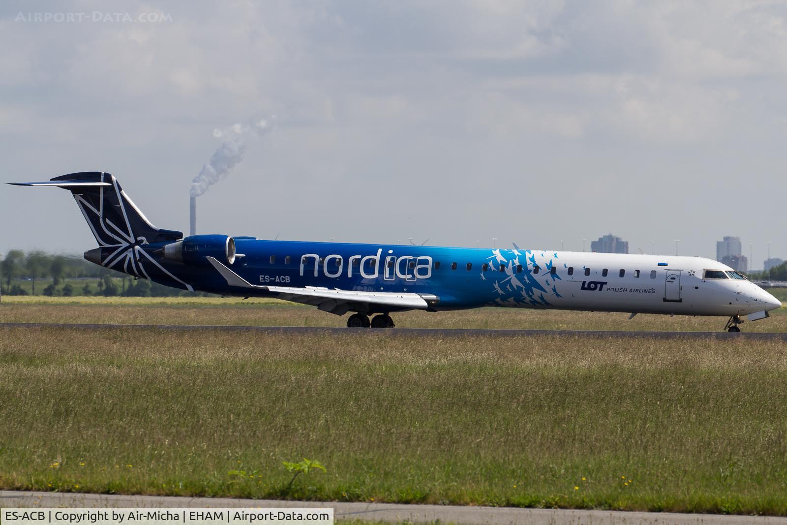 ES-ACB, 2010 Bombardier CRJ-900ER (CL-600-2D24) C/N 15261, Nordica