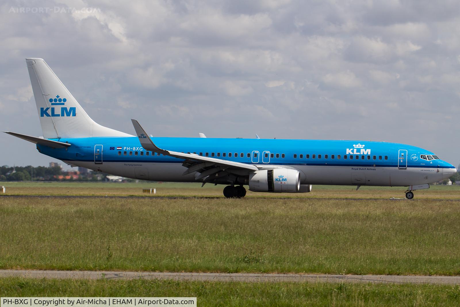 PH-BXG, 2000 Boeing 737-8K2 C/N 30357, KLM Royal Dutch Airlines