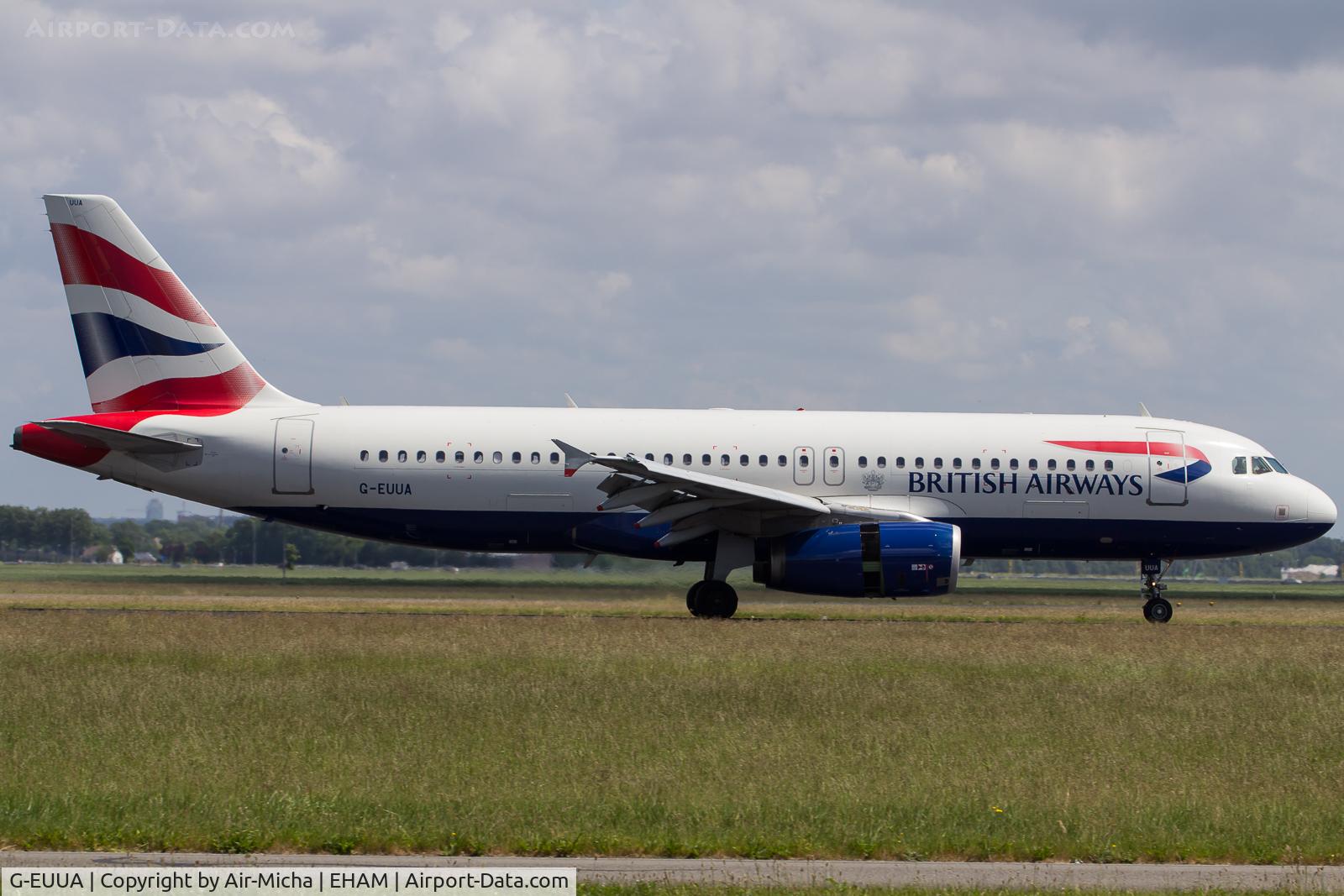 G-EUUA, 2001 Airbus A320-232 C/N 1661, British Airways