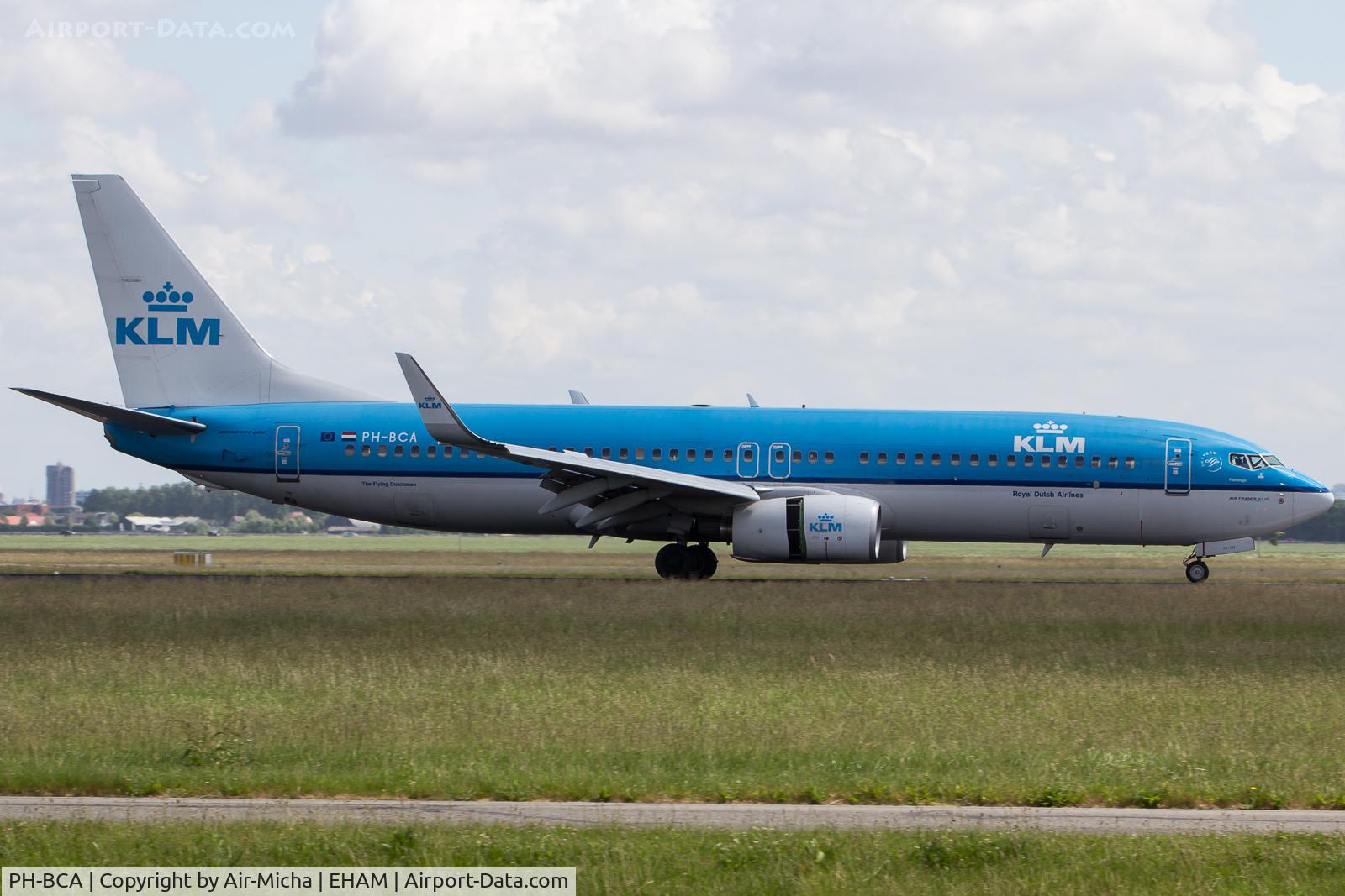 PH-BCA, 2010 Boeing 737-8K2 C/N 37820, KLM Royal Dutch Airlines