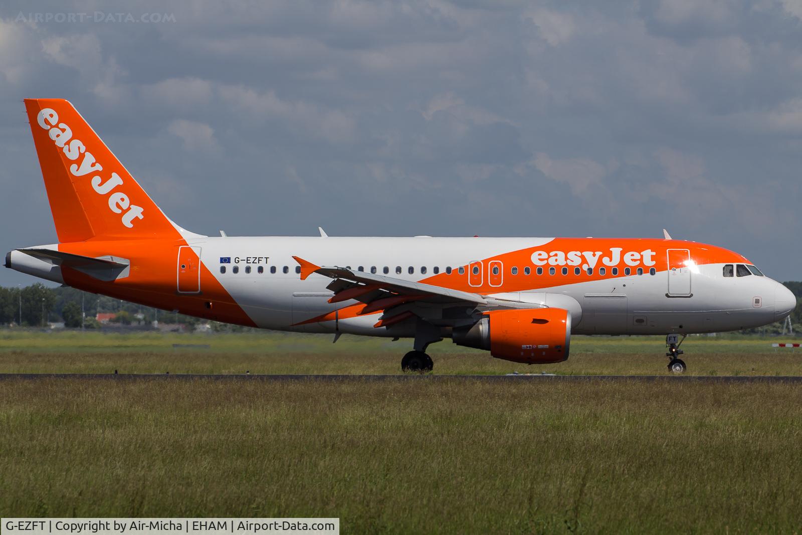 G-EZFT, 2009 Airbus A319-111 C/N 4132, EasyJet