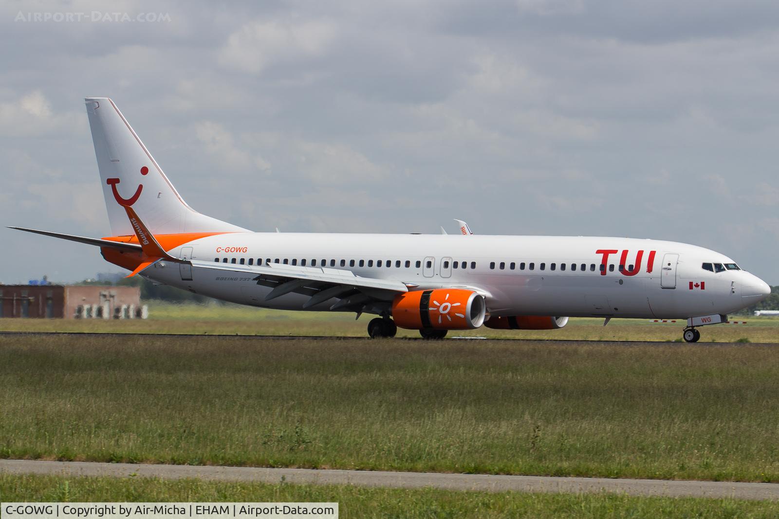 C-GOWG, 2010 Boeing 737-86J C/N 37757, TUI Netherlands Airlines