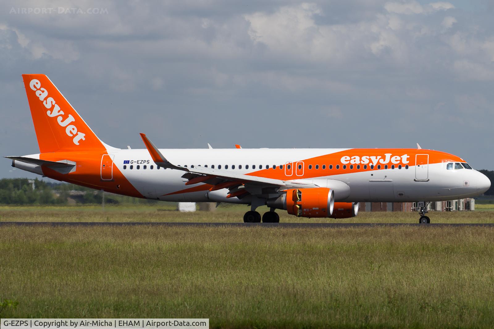 G-EZPS, 2016 Airbus A320-214 C/N 7410, EasyJet