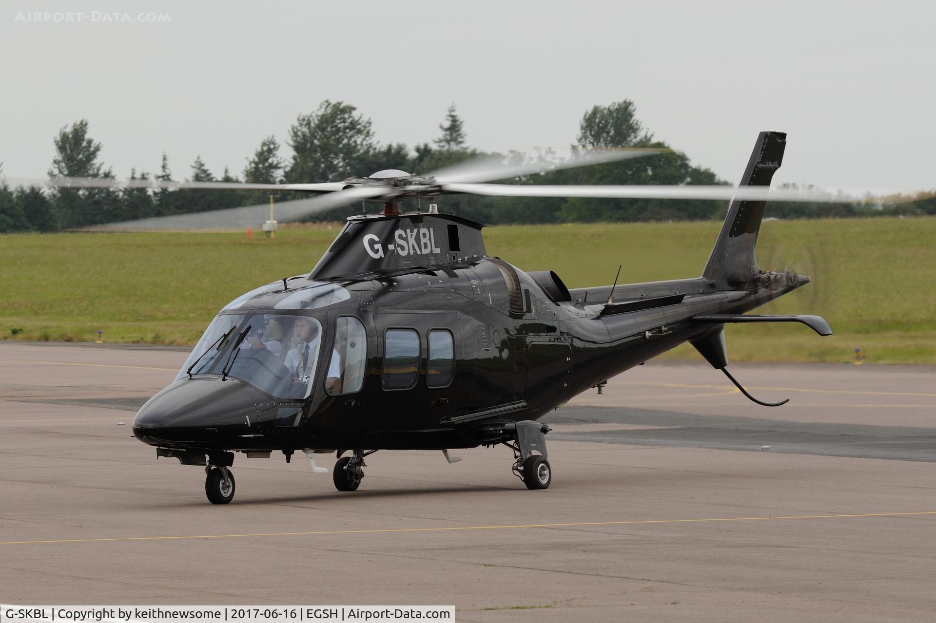 G-SKBL, 2006 Agusta A-109S Grand C/N 22011, Surprise Arrival.