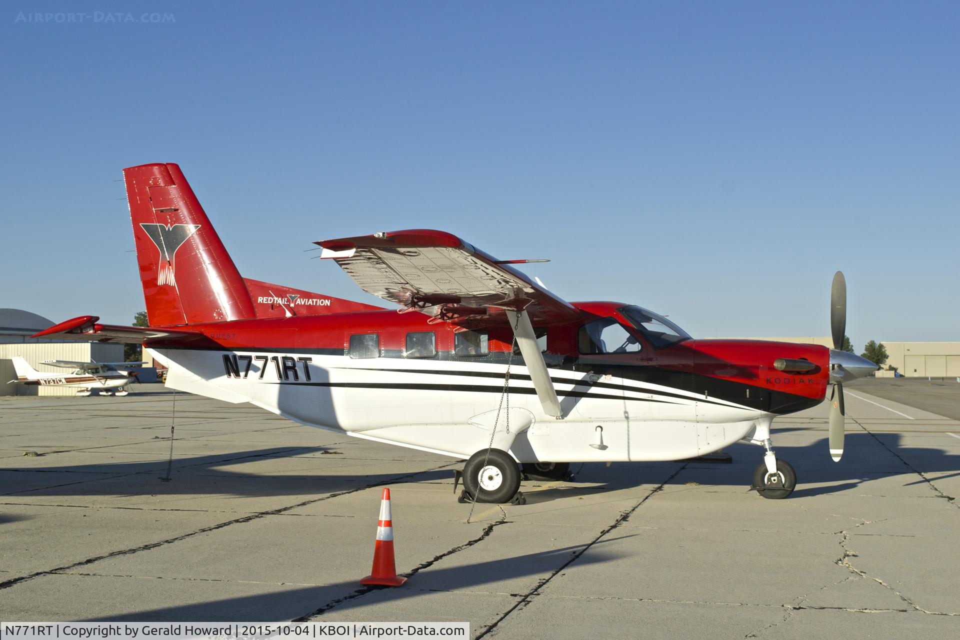 N771RT, 2011 Quest Kodiak 100 C/N 100-0059, Parked on south GA ramp.