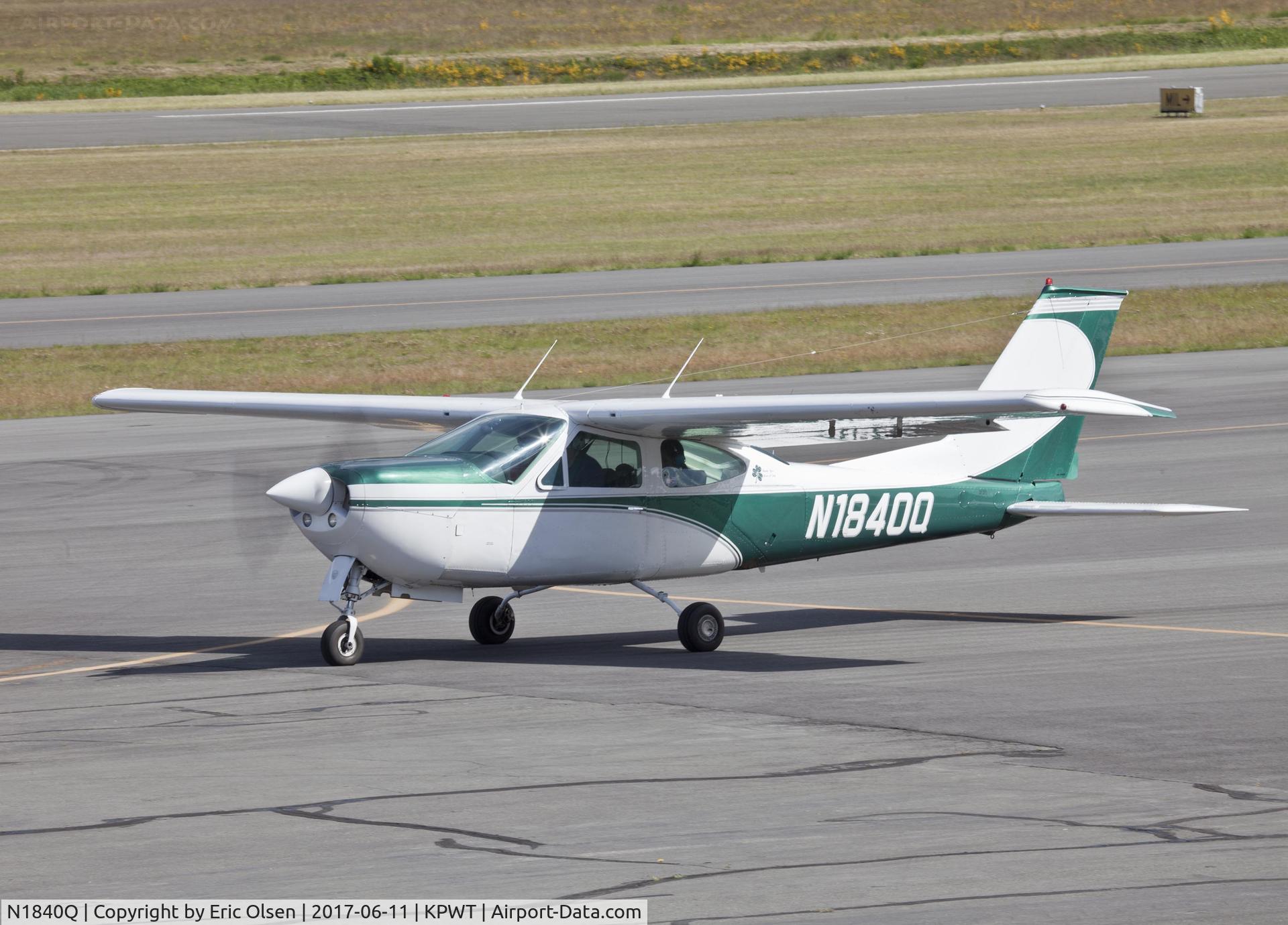 N1840Q, 1971 Cessna 177RG Cardinal C/N 177RG0240, At the Bremerton airport