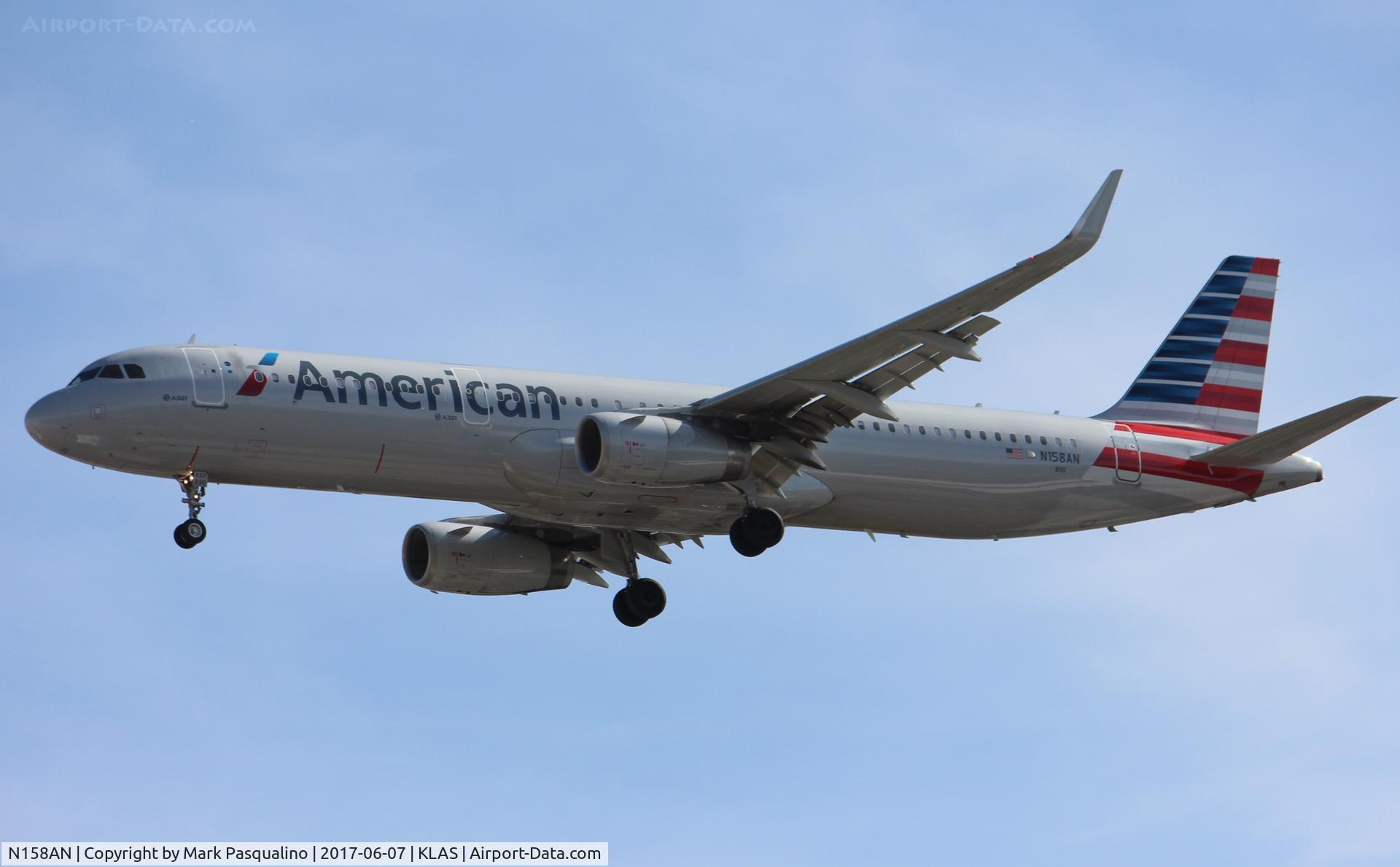N158AN, 2016 Airbus A321-231 C/N 7009, Airbus A321