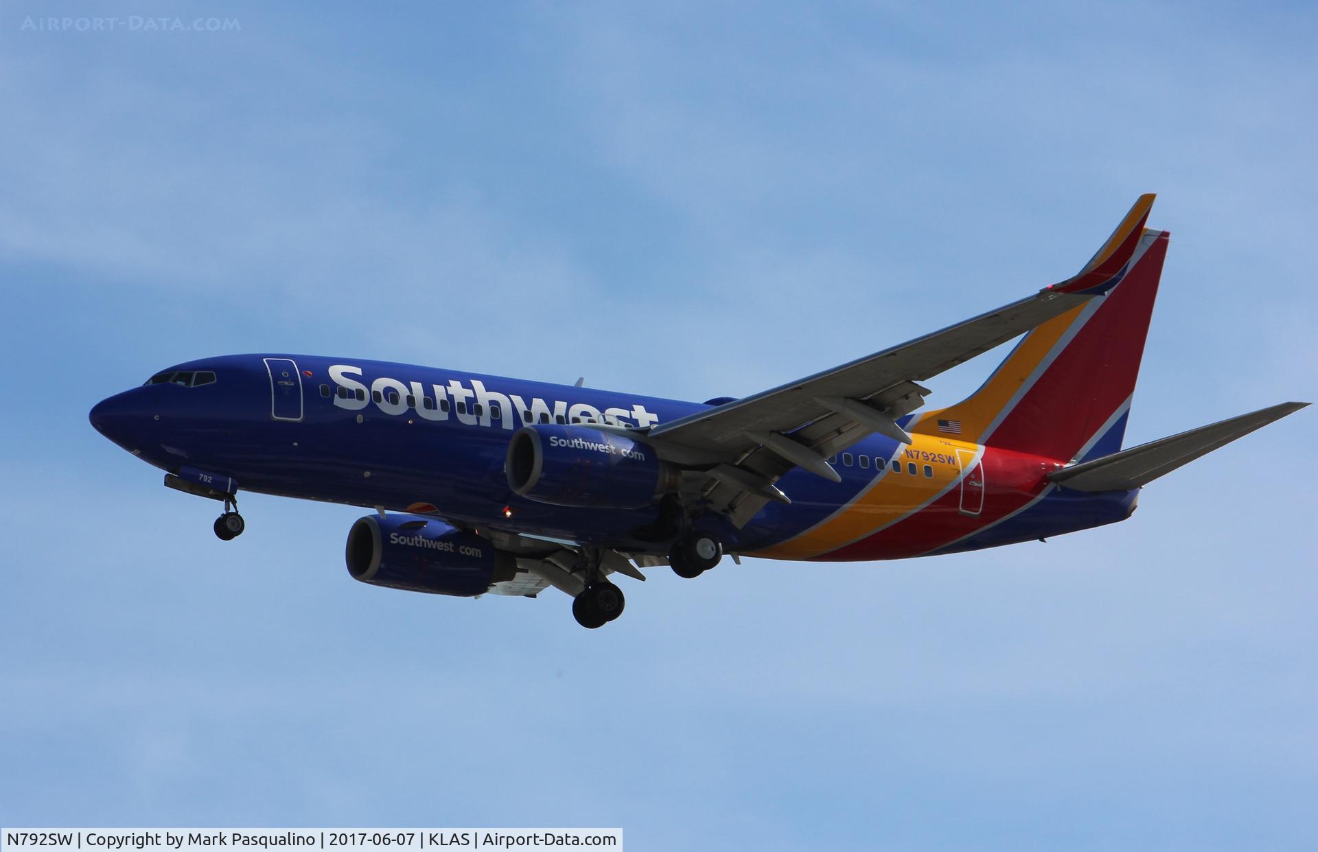 N792SW, 2000 Boeing 737-7H4 C/N 27887, Boeing 737-700
