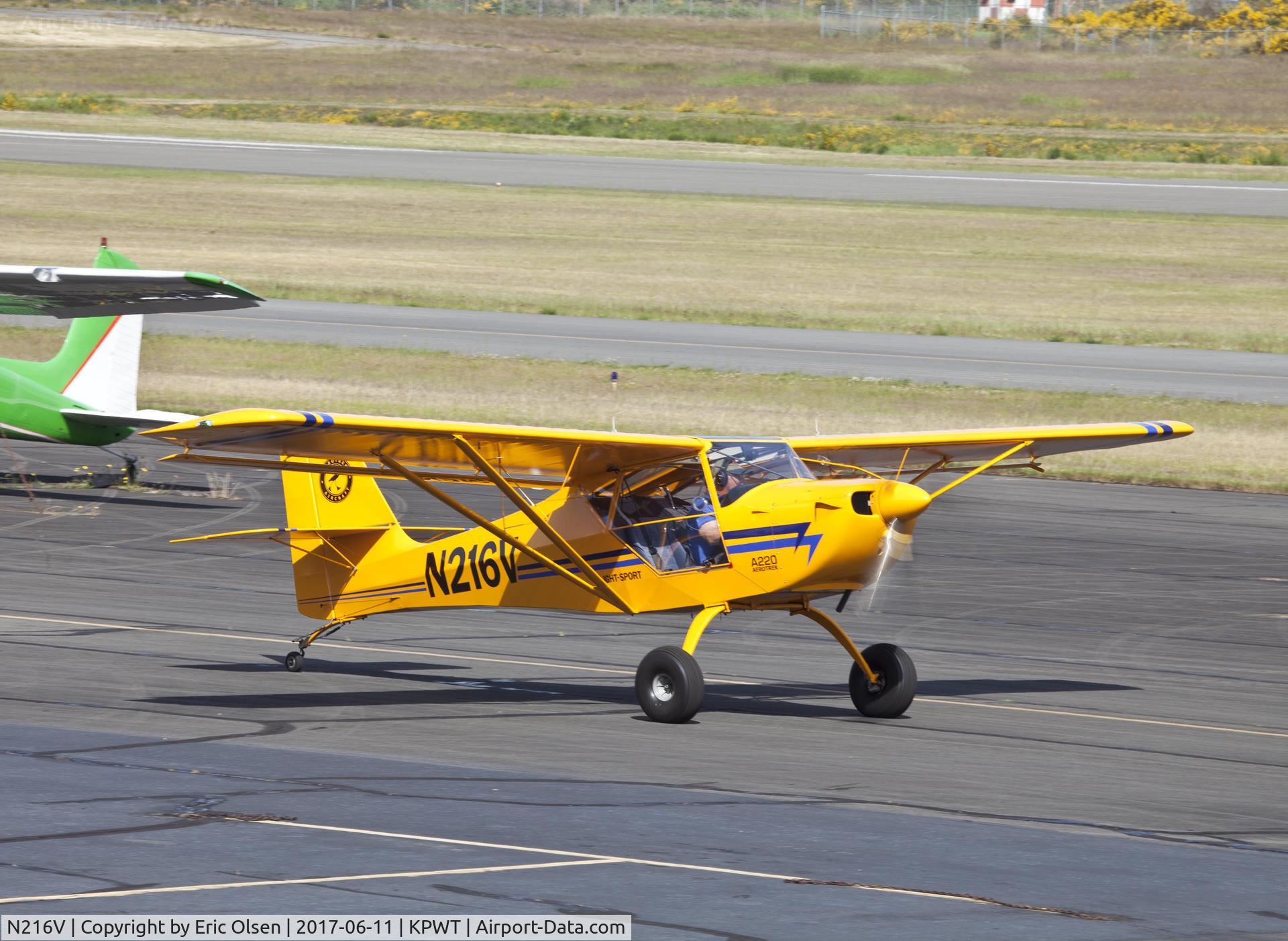 N216V, 2012 Aeropro CZ A220 C/N 35212, Aeropro at Bremerton