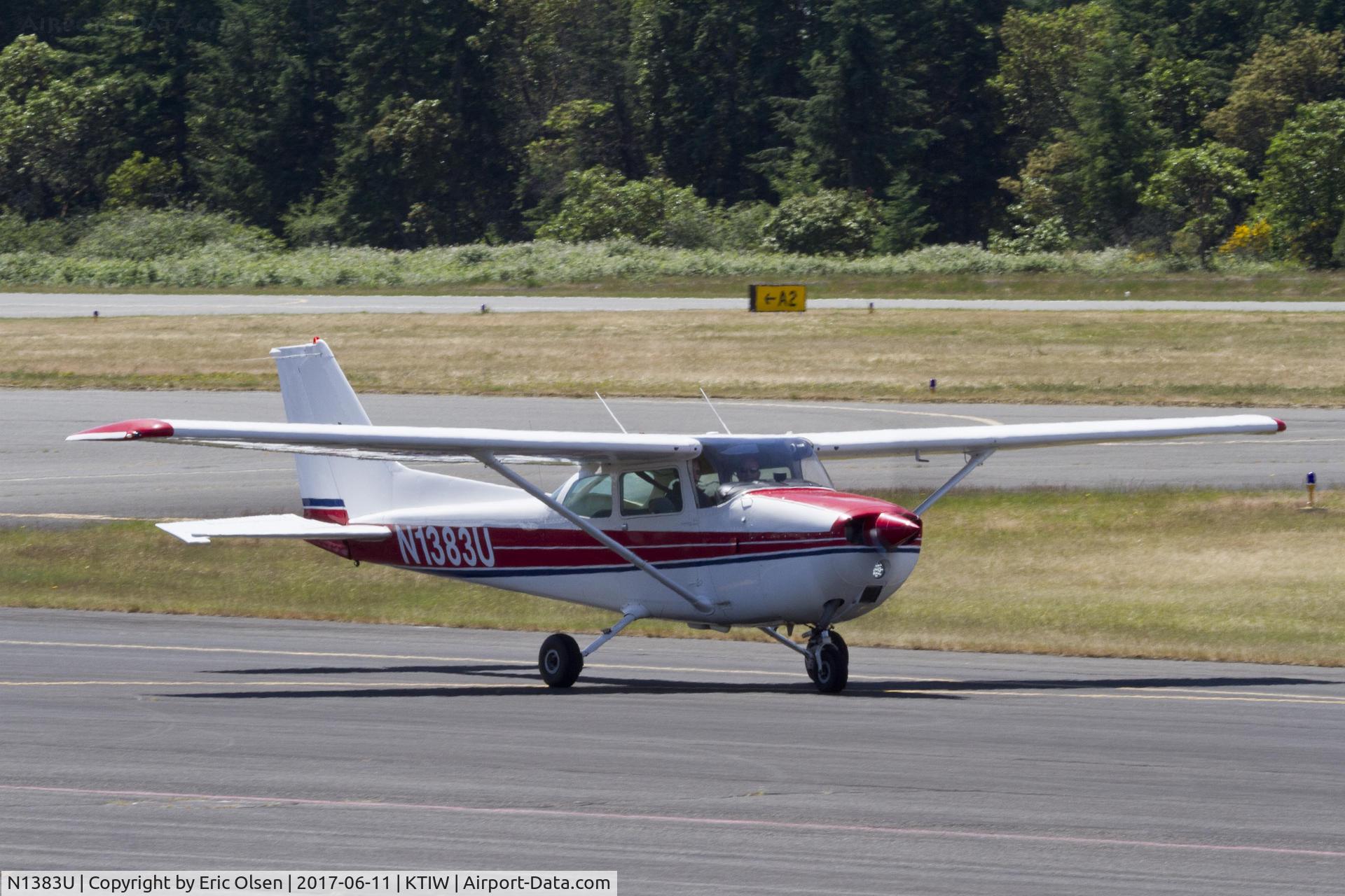 N1383U, 1976 Cessna 172M C/N 17267054, Cessna 172 at Tacoma Narrows.