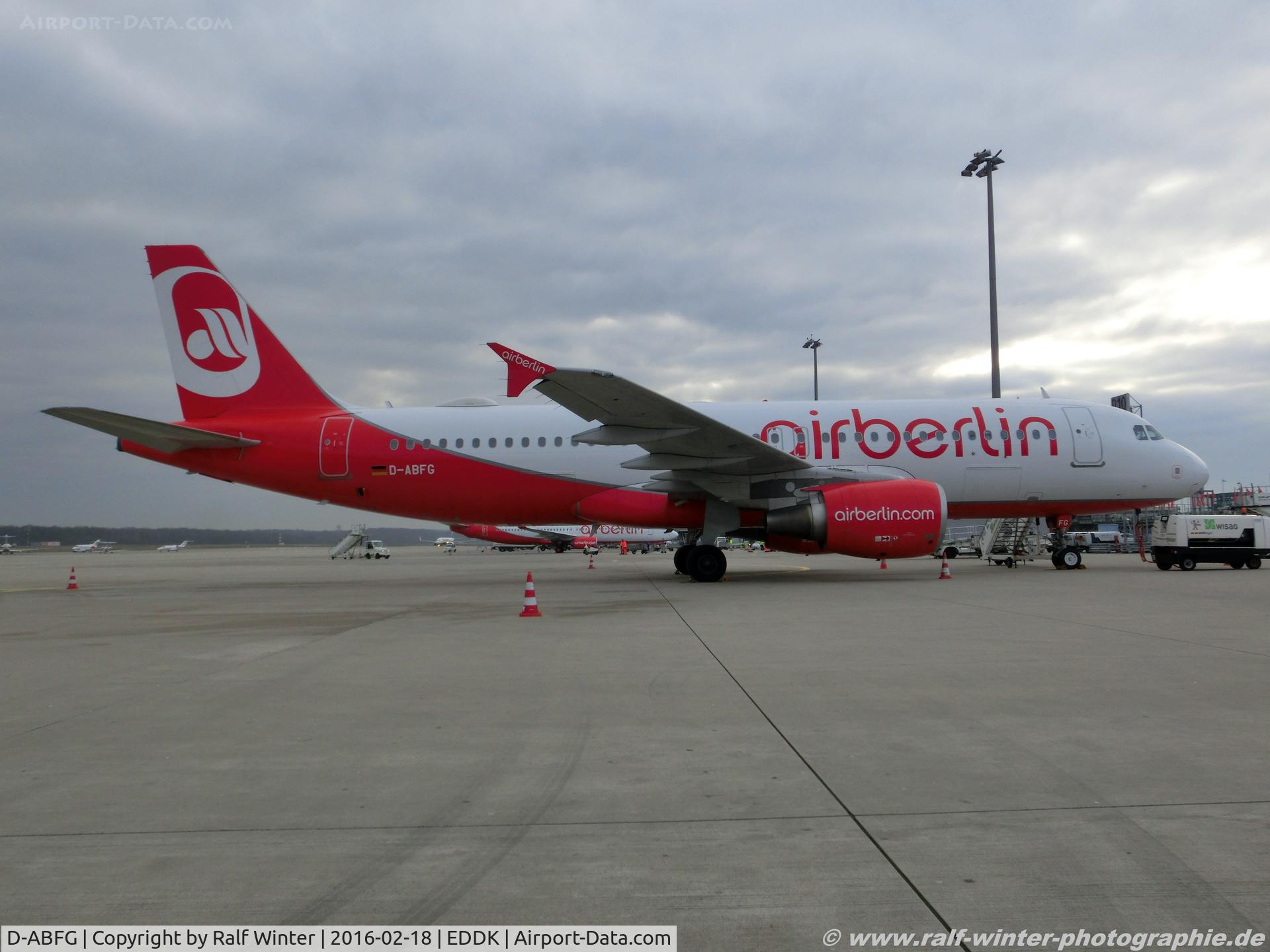 D-ABFG, 2010 Airbus A320-214 C/N 4291, Airbus A320-214 - AB BER Air Berlin - 4291 - D-ABFG - 18.02.2016 - CGN