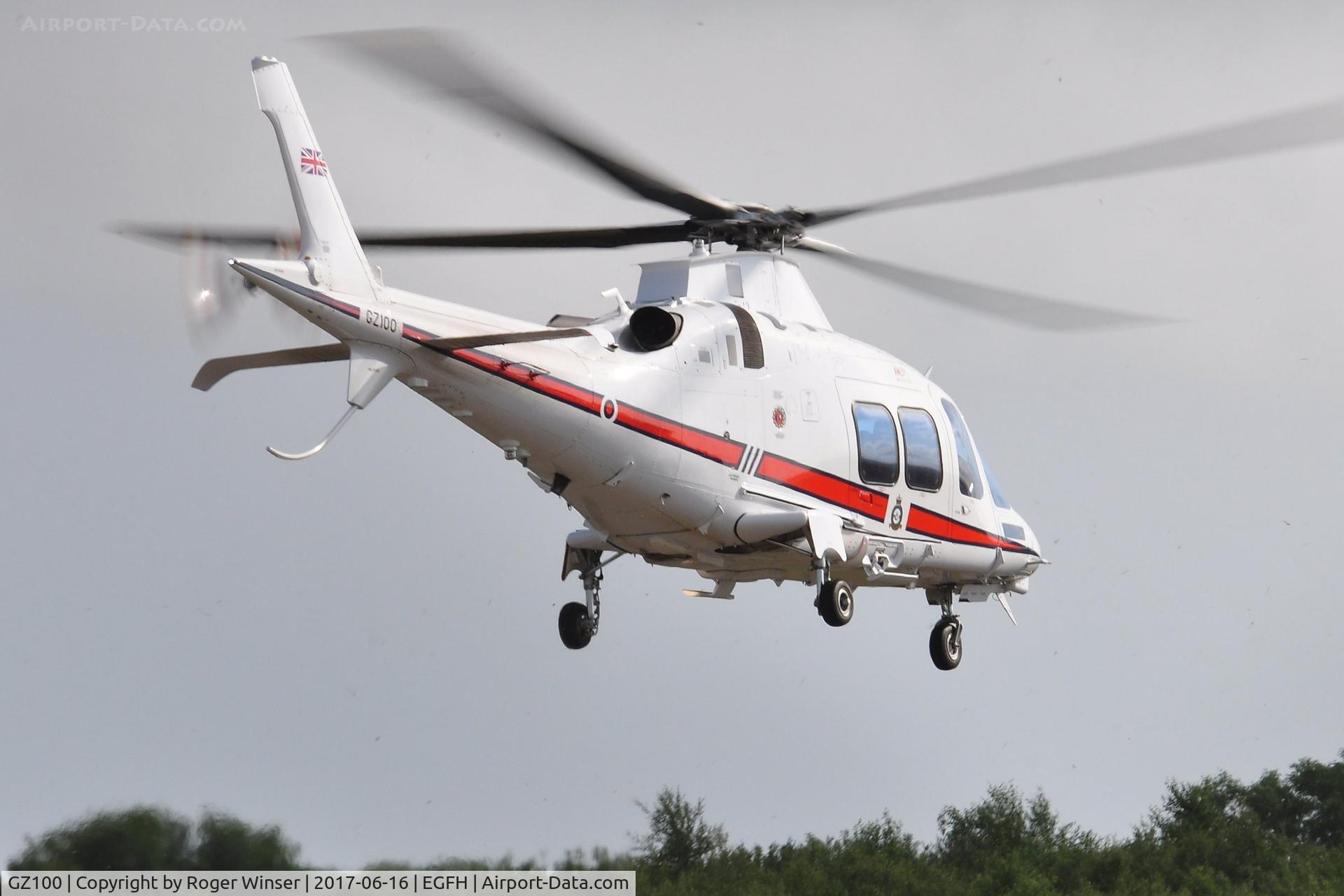 GZ100, 2015 AgustaWestland AW-109SP Grand New C/N 22347, Visiting AW-109SP operated by 32 (The Royal) Squadron RAF.