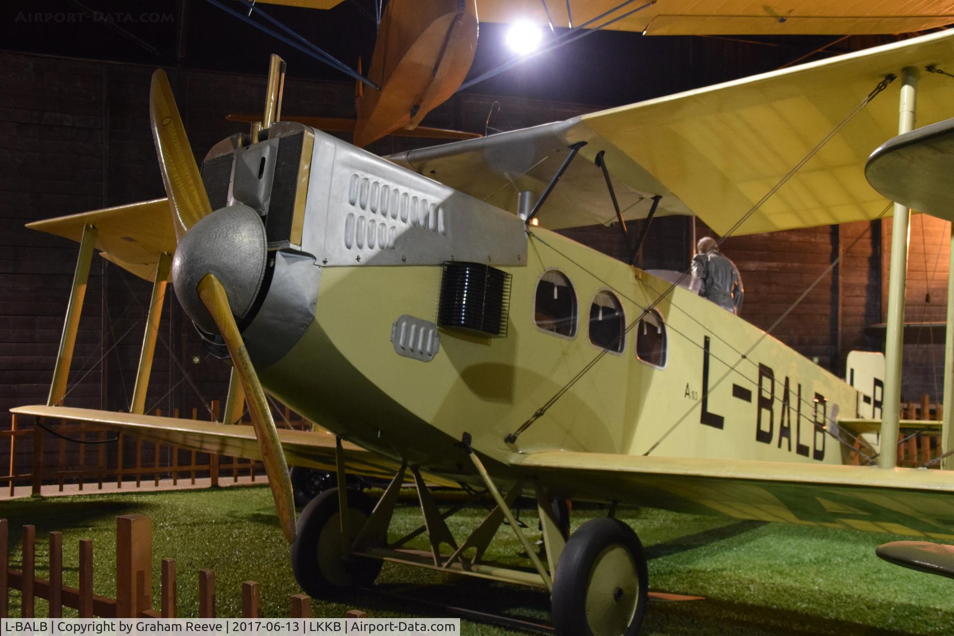 L-BALB, 1922 Aero A-10 C/N 3, On display at 