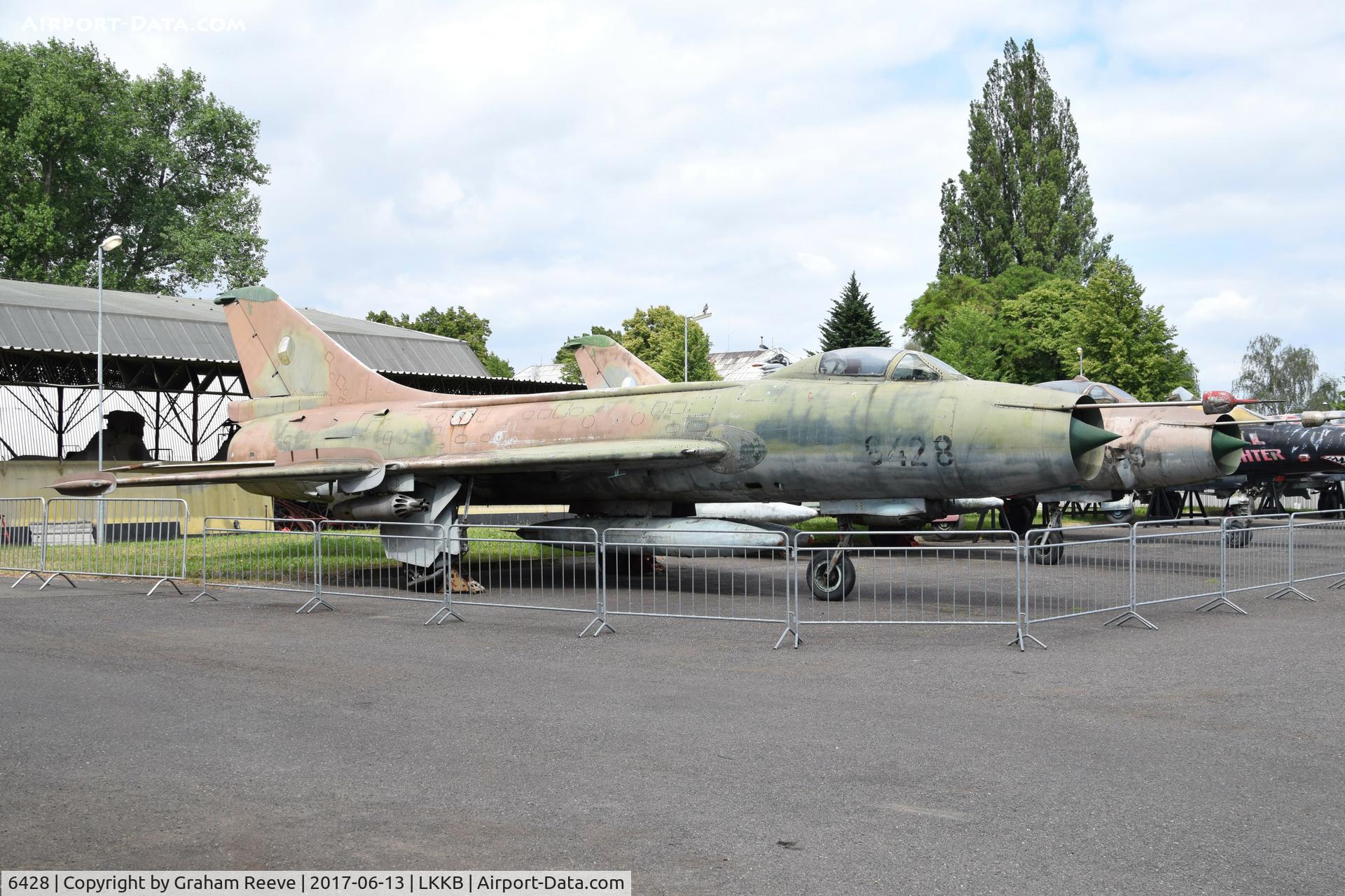 6428, Sukhoi Su-7BKL C/N 6428, On display at 