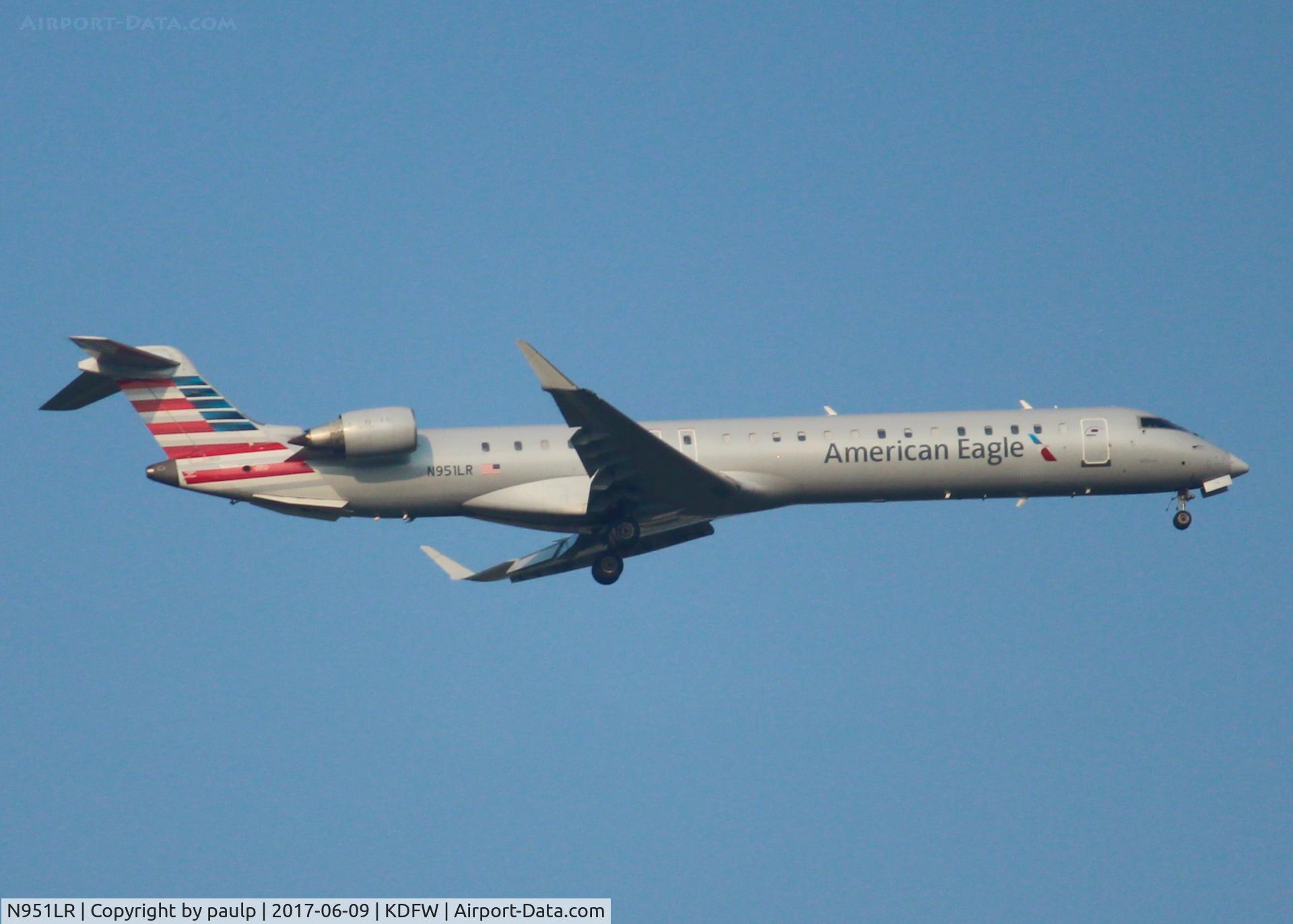 N951LR, 2007 Canadair CRJ-900LR (CL-600-2D24) C/N 15123, At DFW.