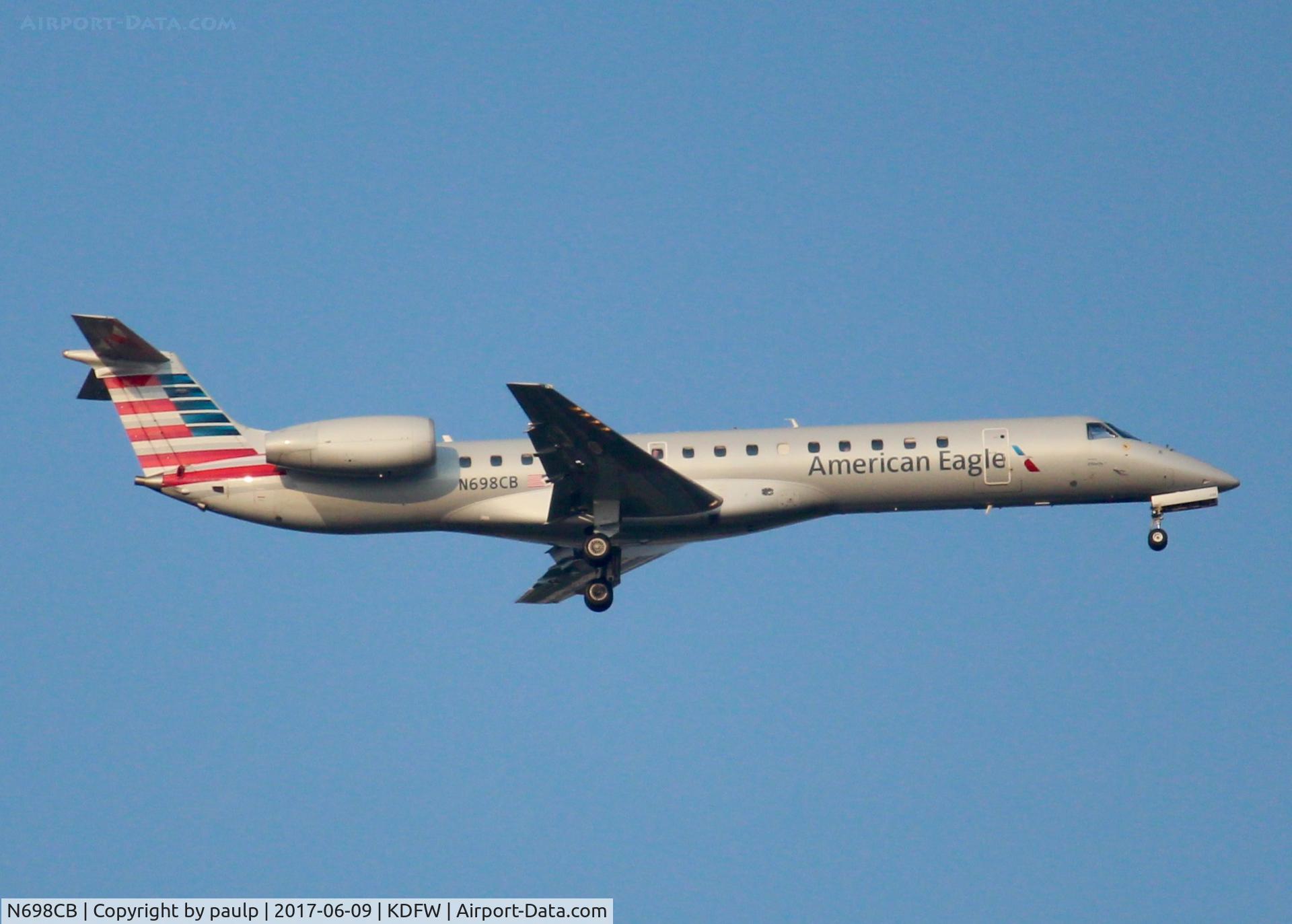 N698CB, 2004 Embraer ERJ-145LR (EMB-145LR) C/N 14500877, At DFW.