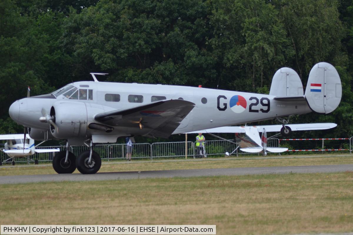 PH-KHV, 1952 Beech Expeditor 3NM (D18S) C/N A-904/CA-254, TODAY AT SEPPE