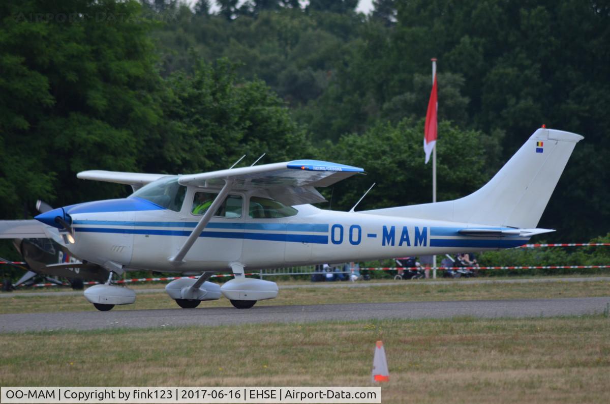 OO-MAM, 1980 Reims F182Q C/N 0144, CESSNA172