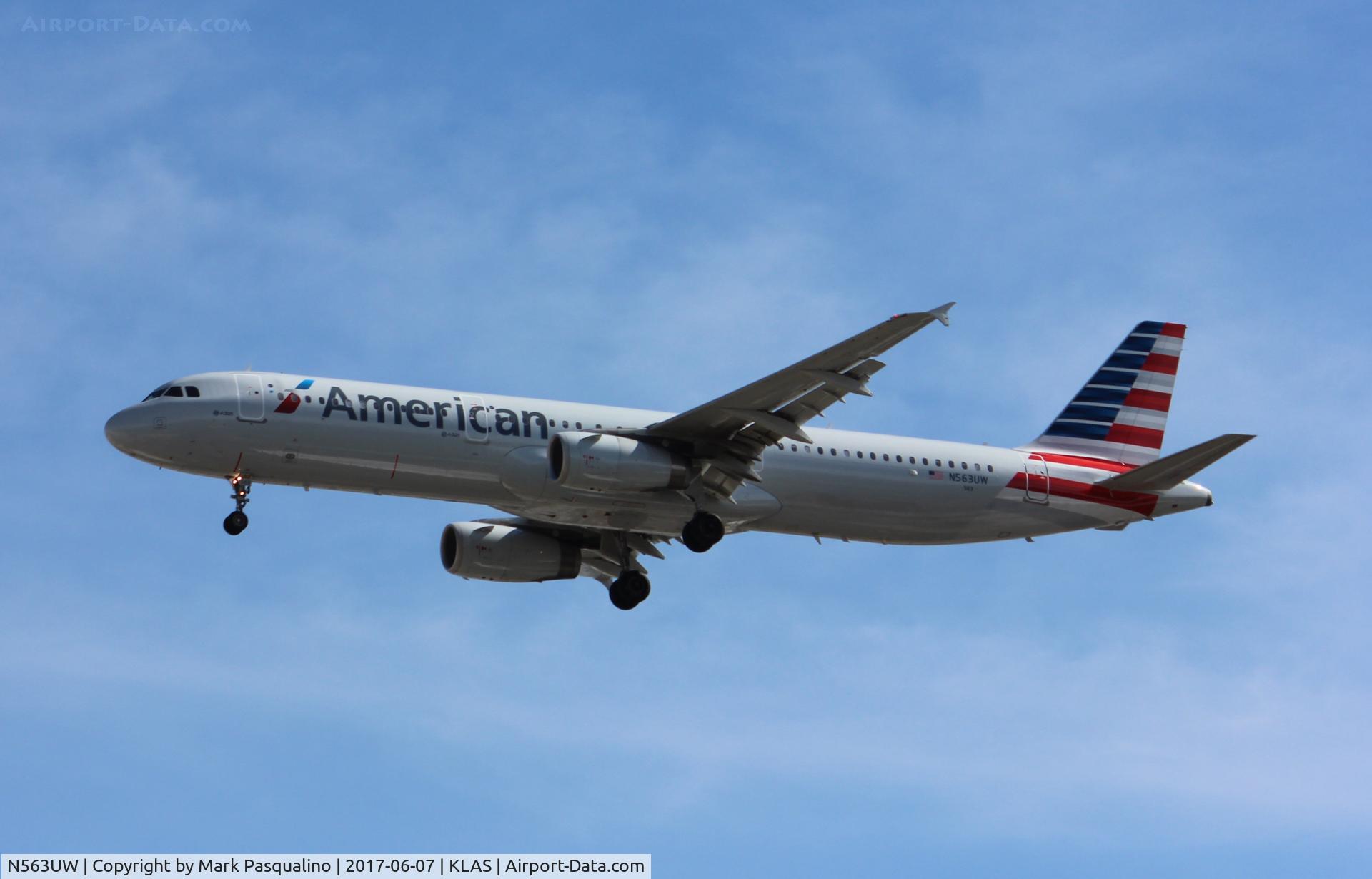 N563UW, 2012 Airbus A321-231 C/N 5368, Airbus A321
