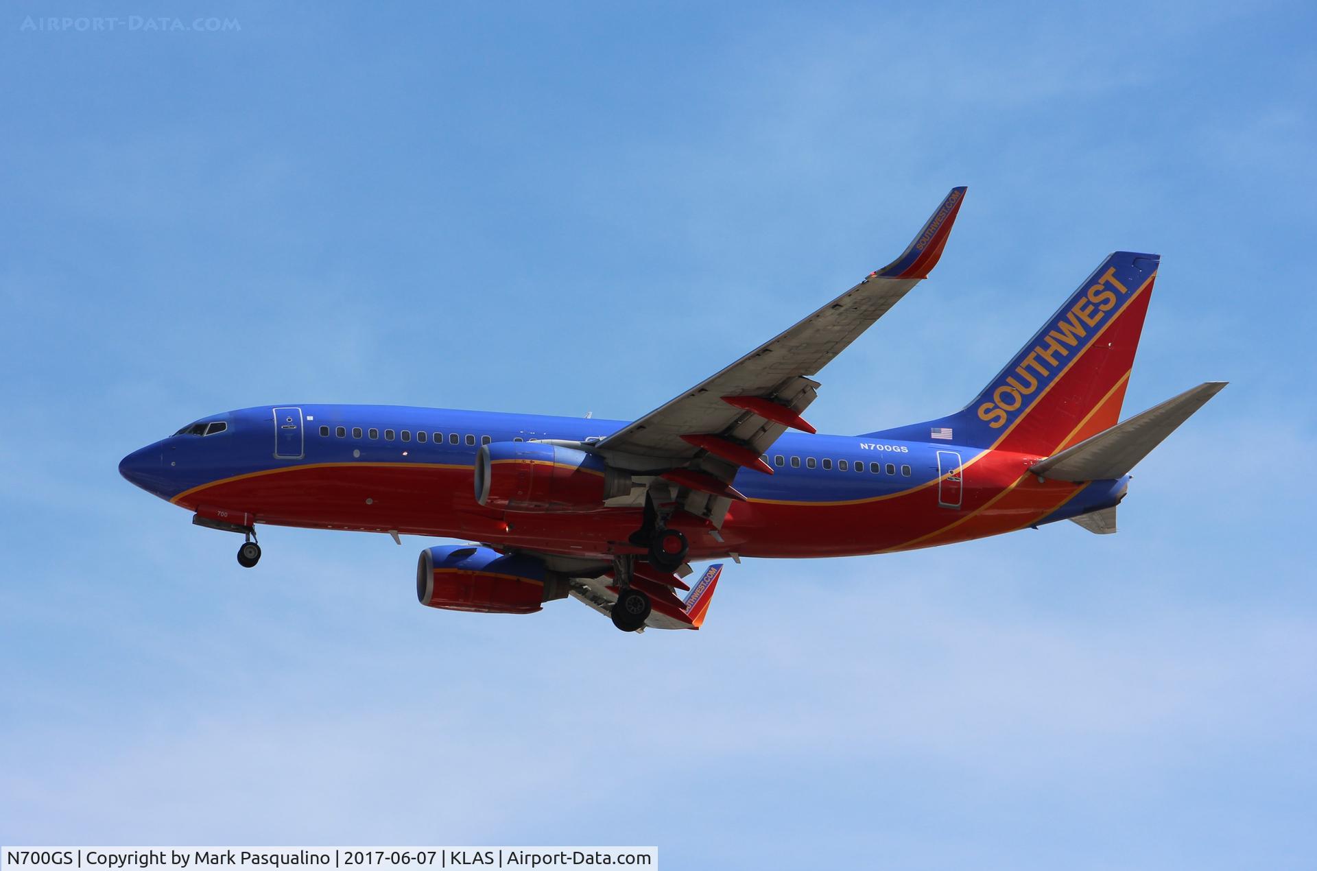 N700GS, 1997 Boeing 737-7H4 C/N 27835, Boeing 737-700