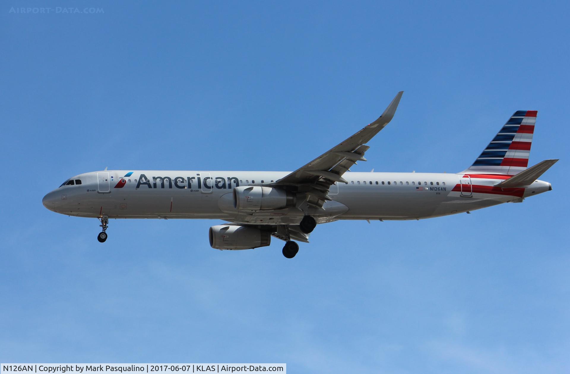 N126AN, 2014 Airbus A321-231 C/N 6313, Airbus A321