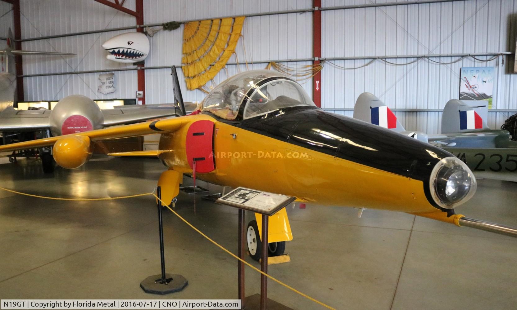N19GT, 1963 Hawker Siddeley Gnat T.1 C/N FL540, Hawker Siddeley Gnat