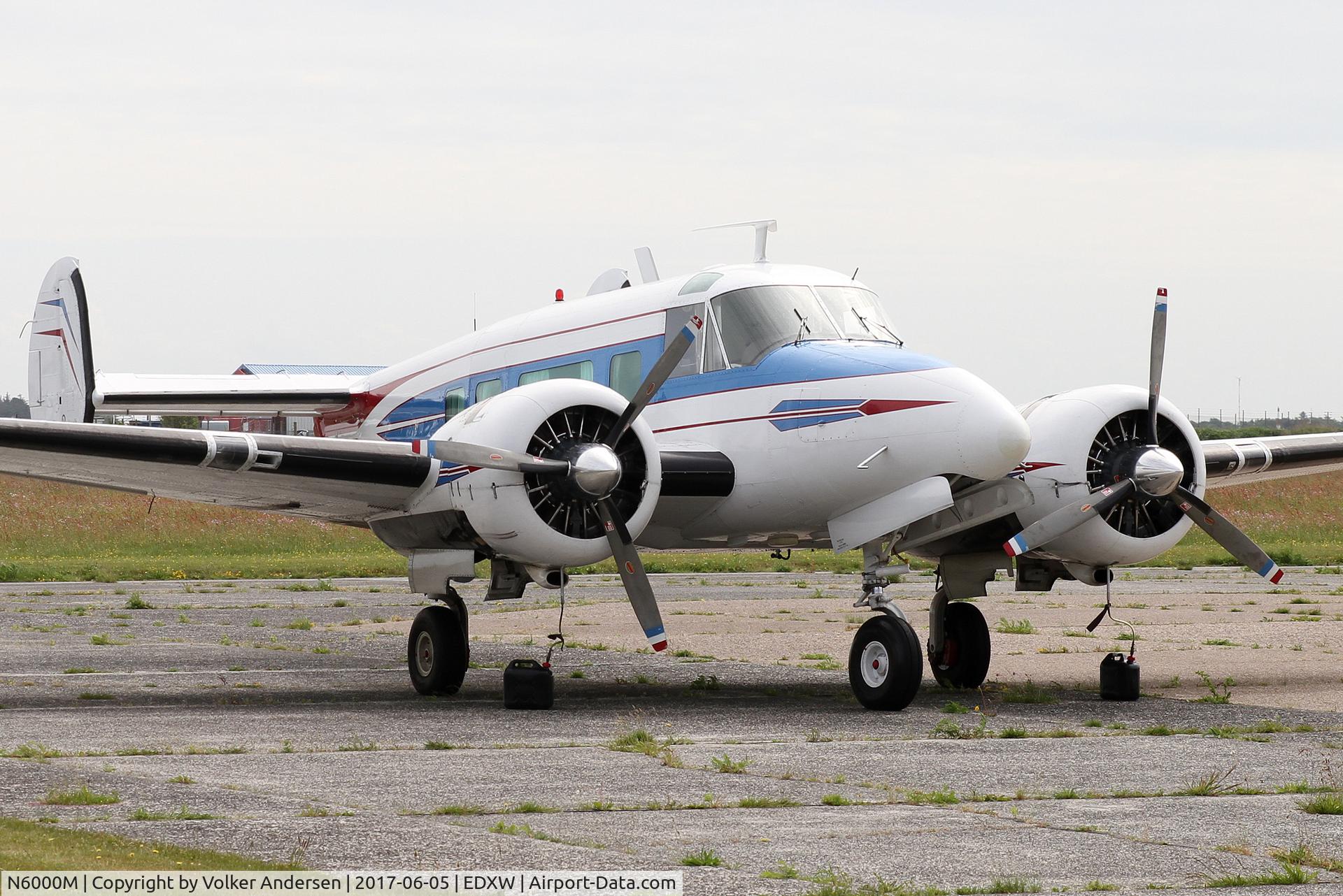 N6000M, 1965 Beech H-18 Tri-Gear C/N BA-727, Visit the island sylt, germany