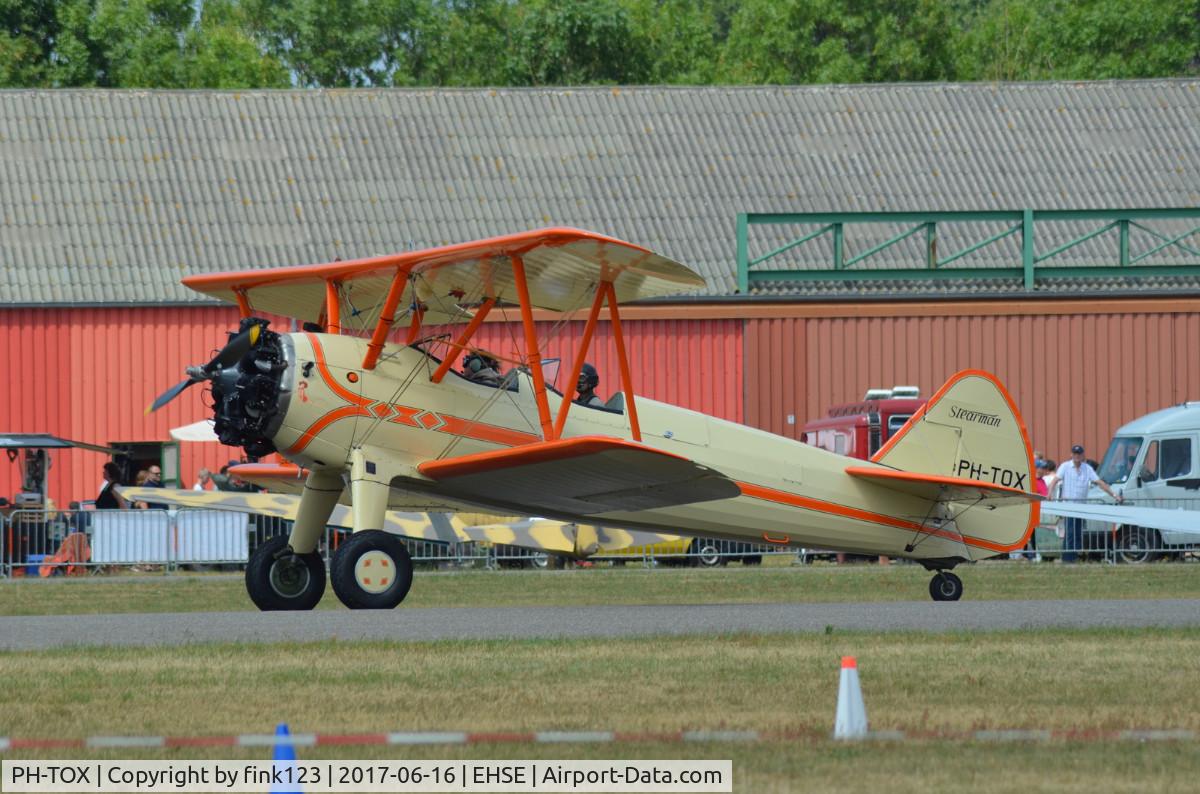 PH-TOX, 1943 Boeing A75 C/N 75-7027, AT SEPPE