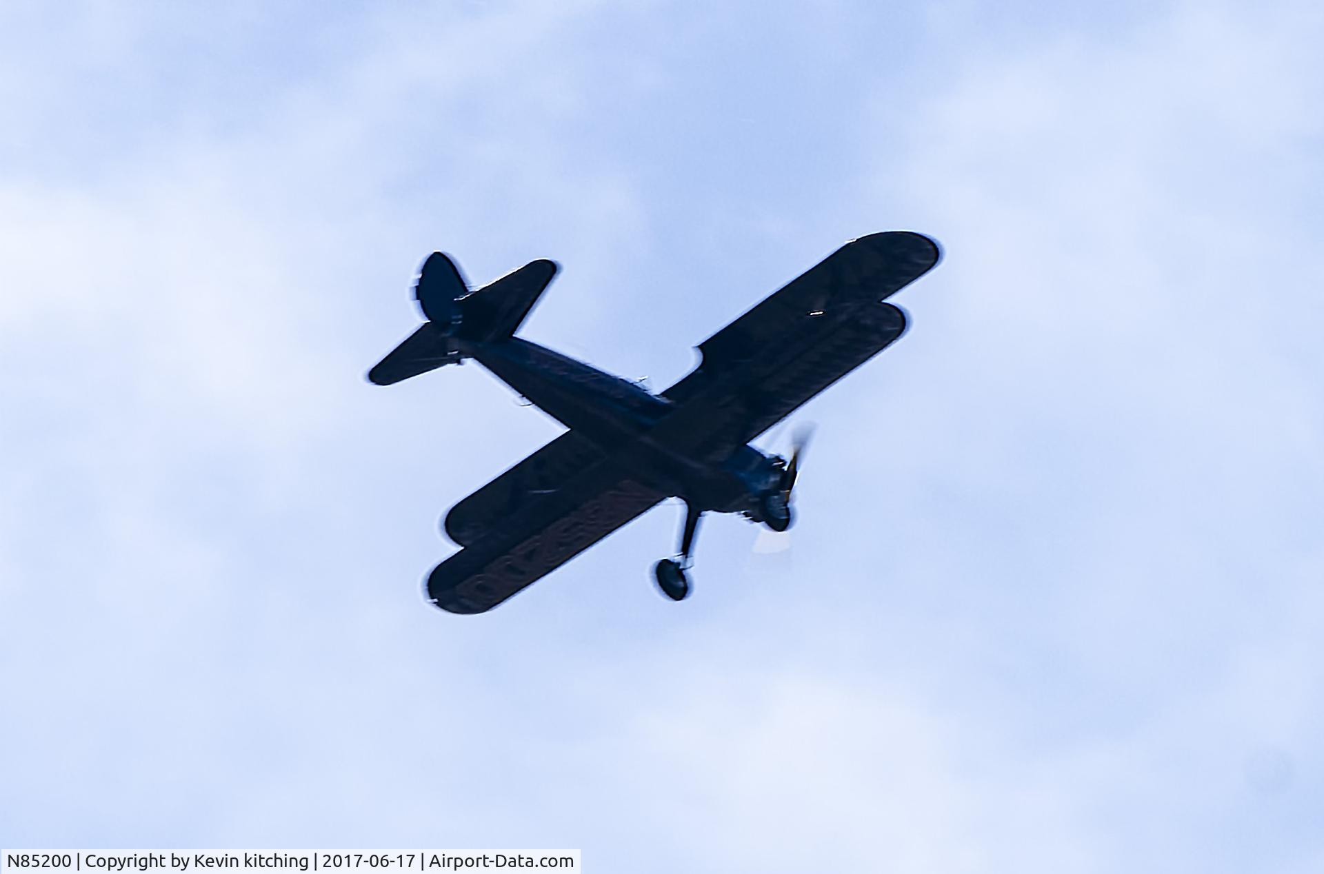 N85200, 1946 Aeronca 7AC Champion C/N 7AC3933, Seen over East Hampshire UK